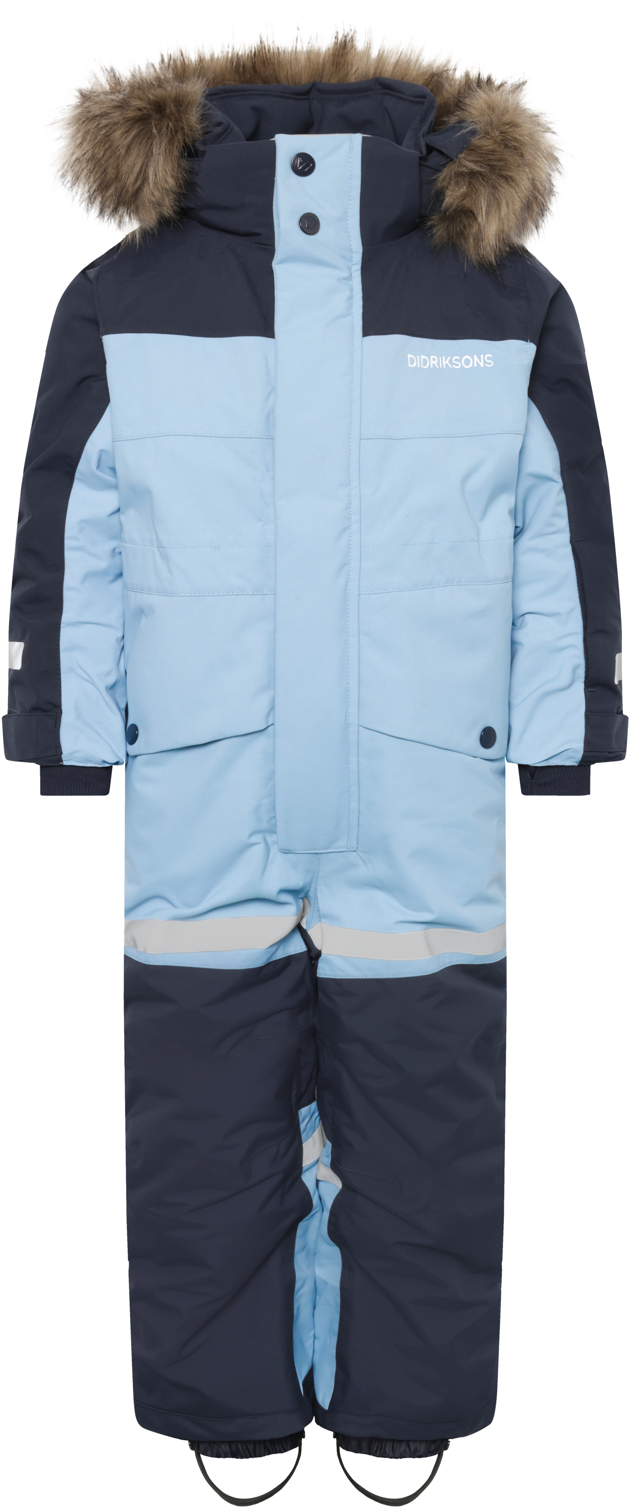 Bjärven Kids' Coverall - Cloud Blue - Barn - Overall - Blå - Storlek: 90 - Didriksons