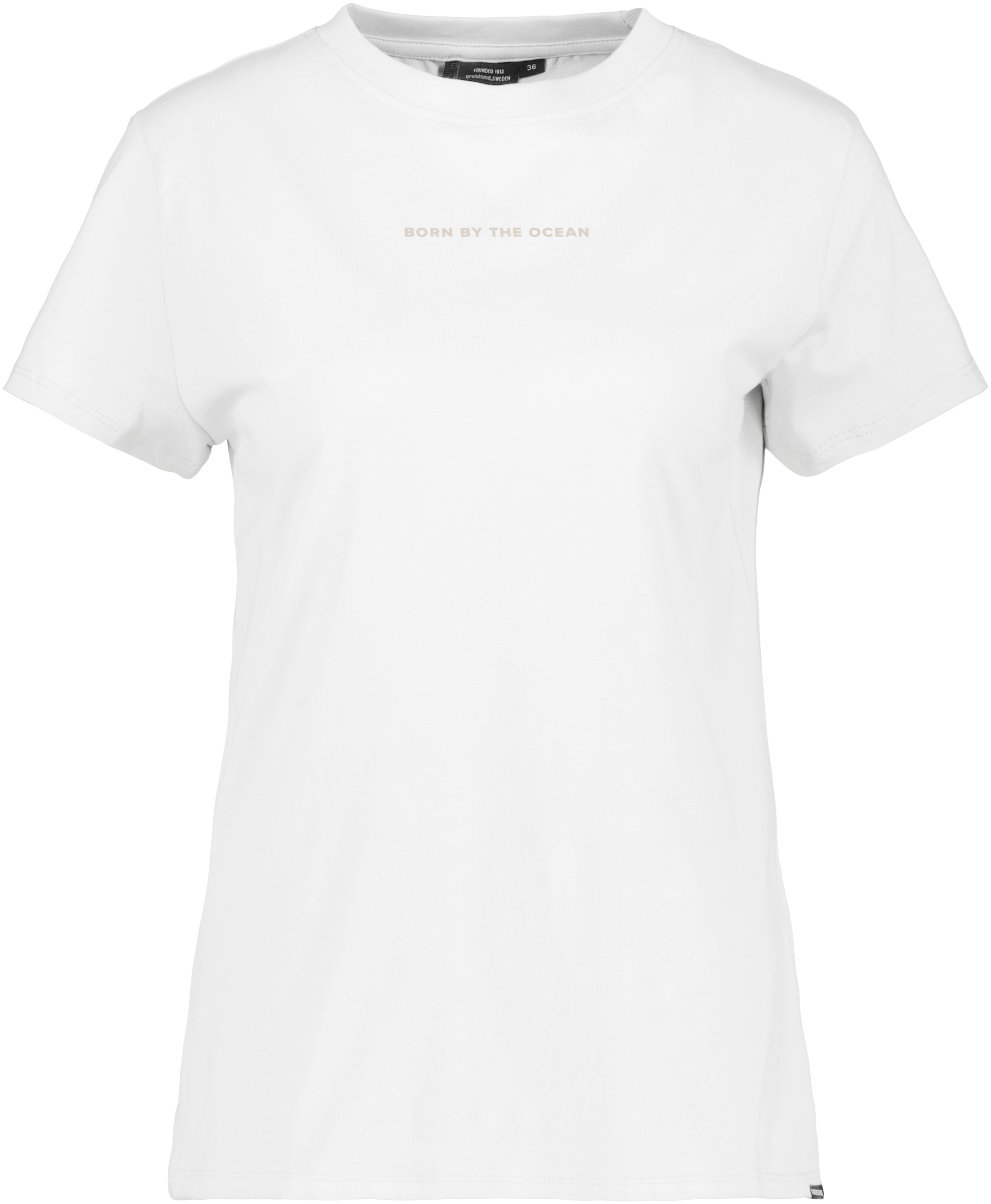 Ingarö T-Shirt Printed - Snow white - Dam - T-shirt - Vit - Storlek: 36 - Didriksons