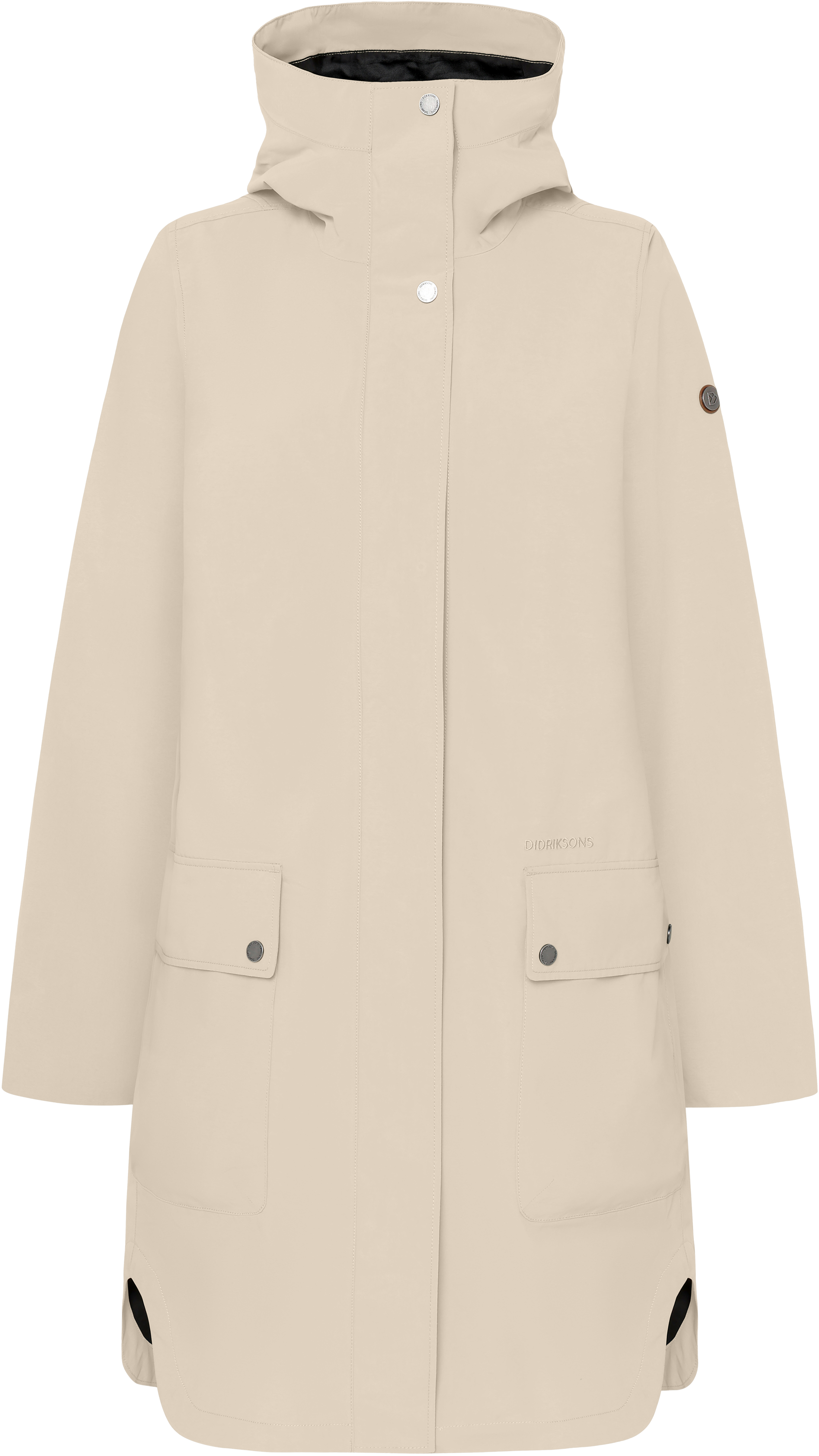 Adria Parka - Clay Beige - Women's Parka - Beige - Size: 36 - Didriksons