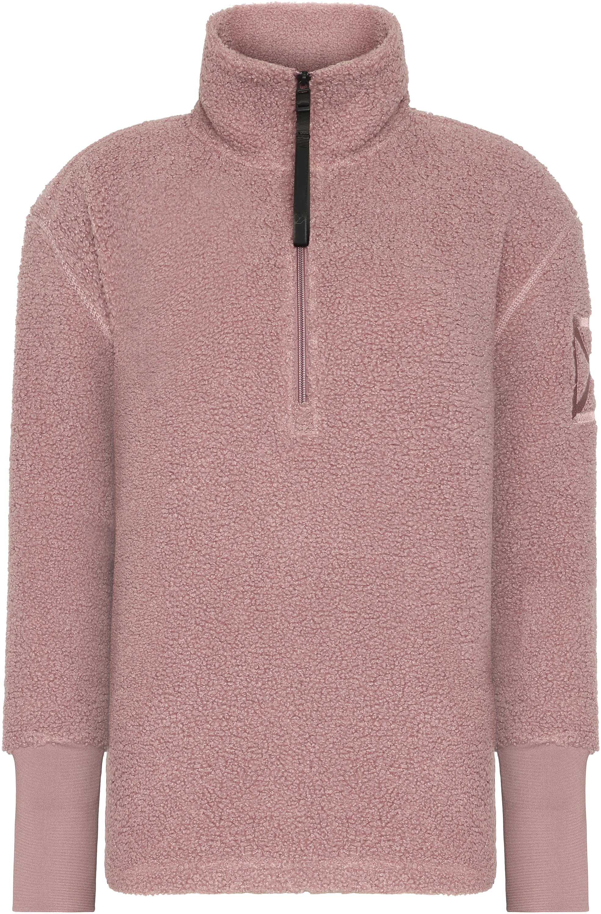 Monia Half zip - Faded Wine - Dam - Pile fleece - Lila - Storlek: 34 - Didriksons