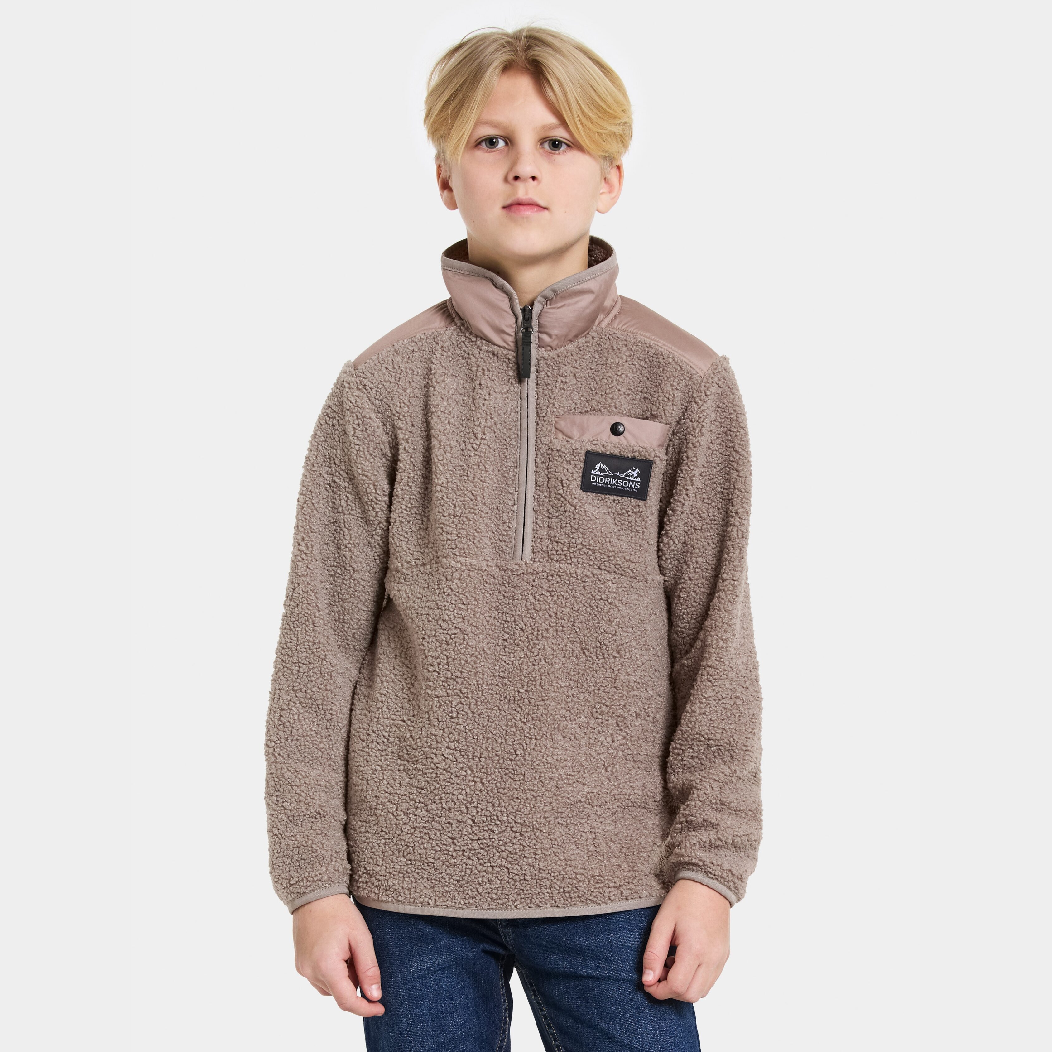 Exa Kids' Half Zip , Didriksons