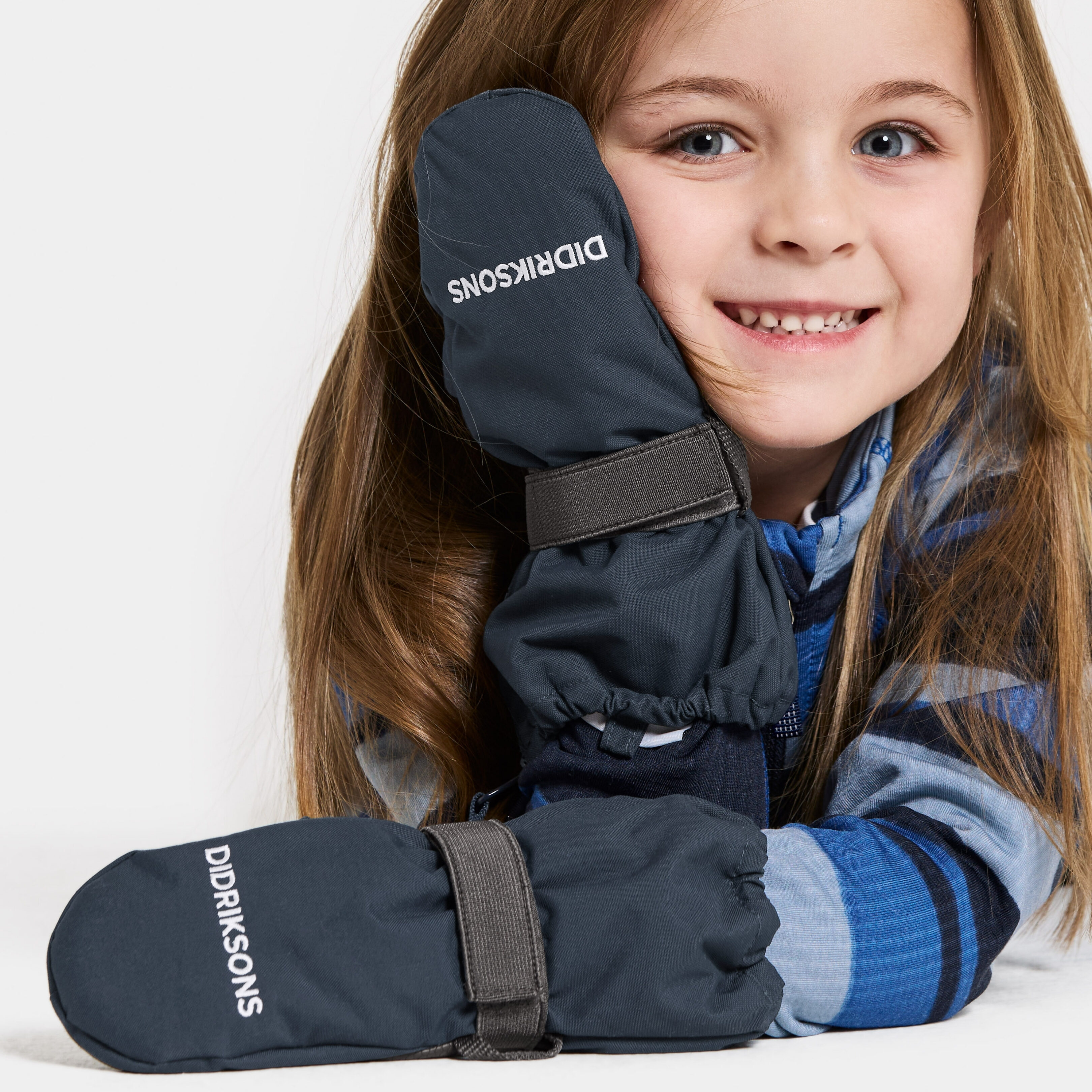 Biggles Kids' Zip Mittens , Didriksons
