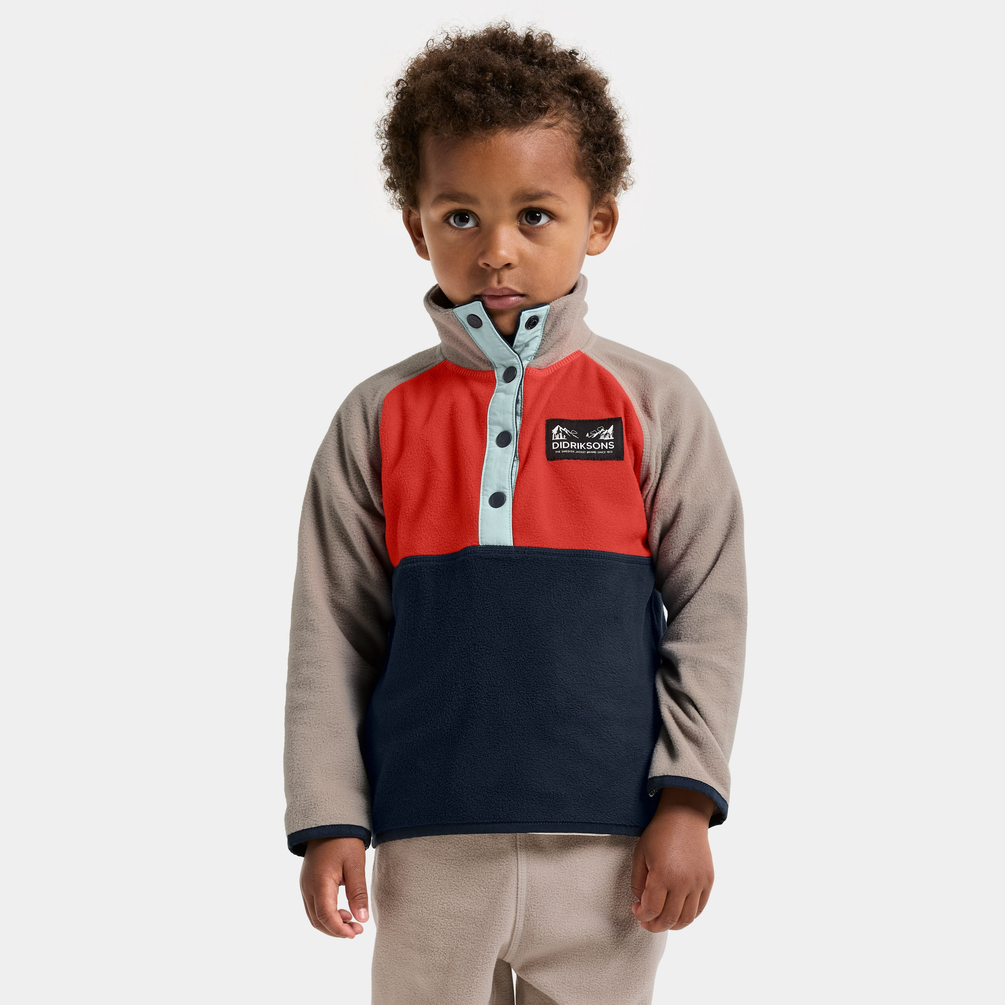 Monte Kids' Half Button - Didriksons