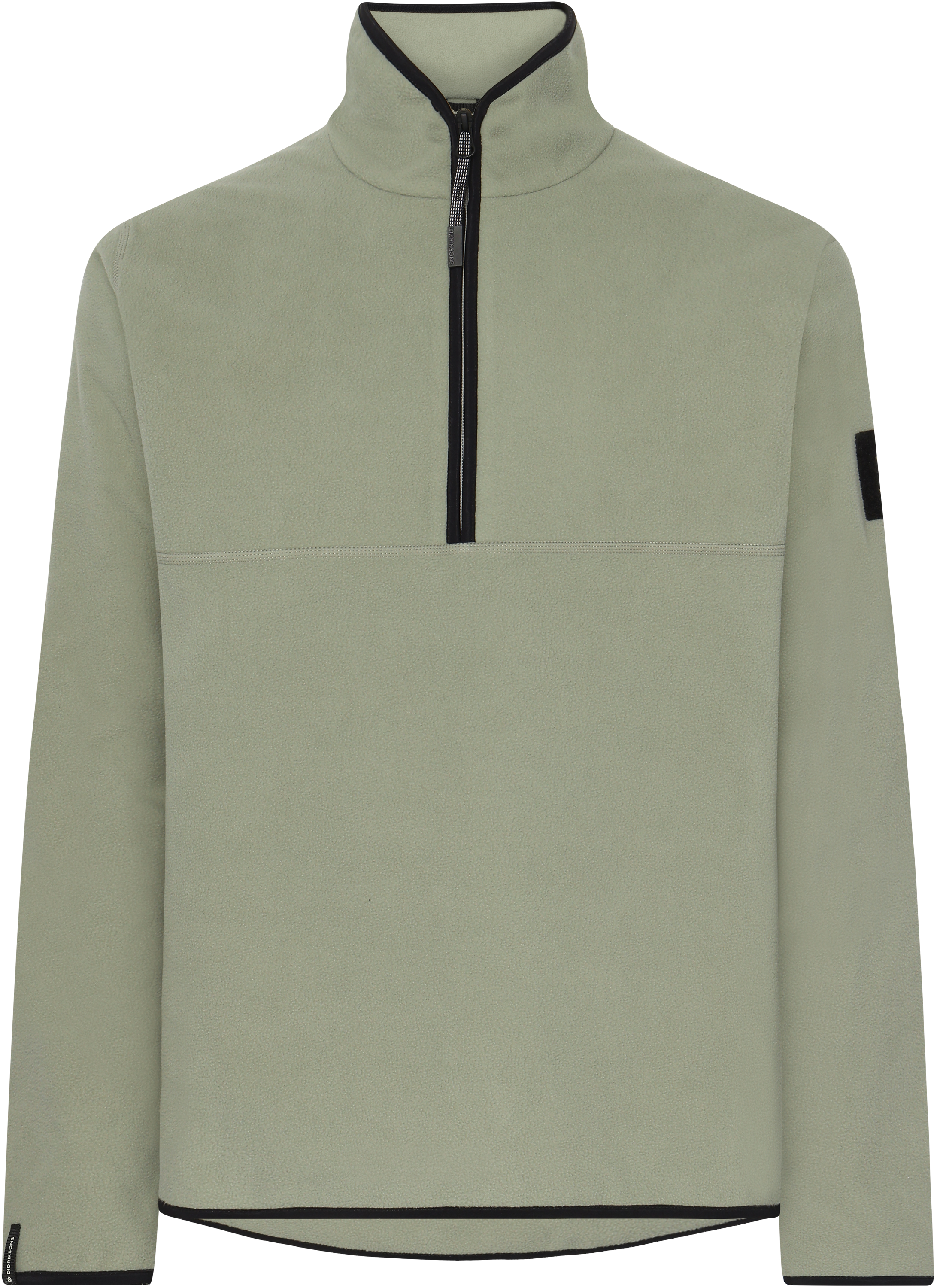Hannes Half-Zip - Wilted leaf - Men's Fleece - Green - Size: S - Didriksons