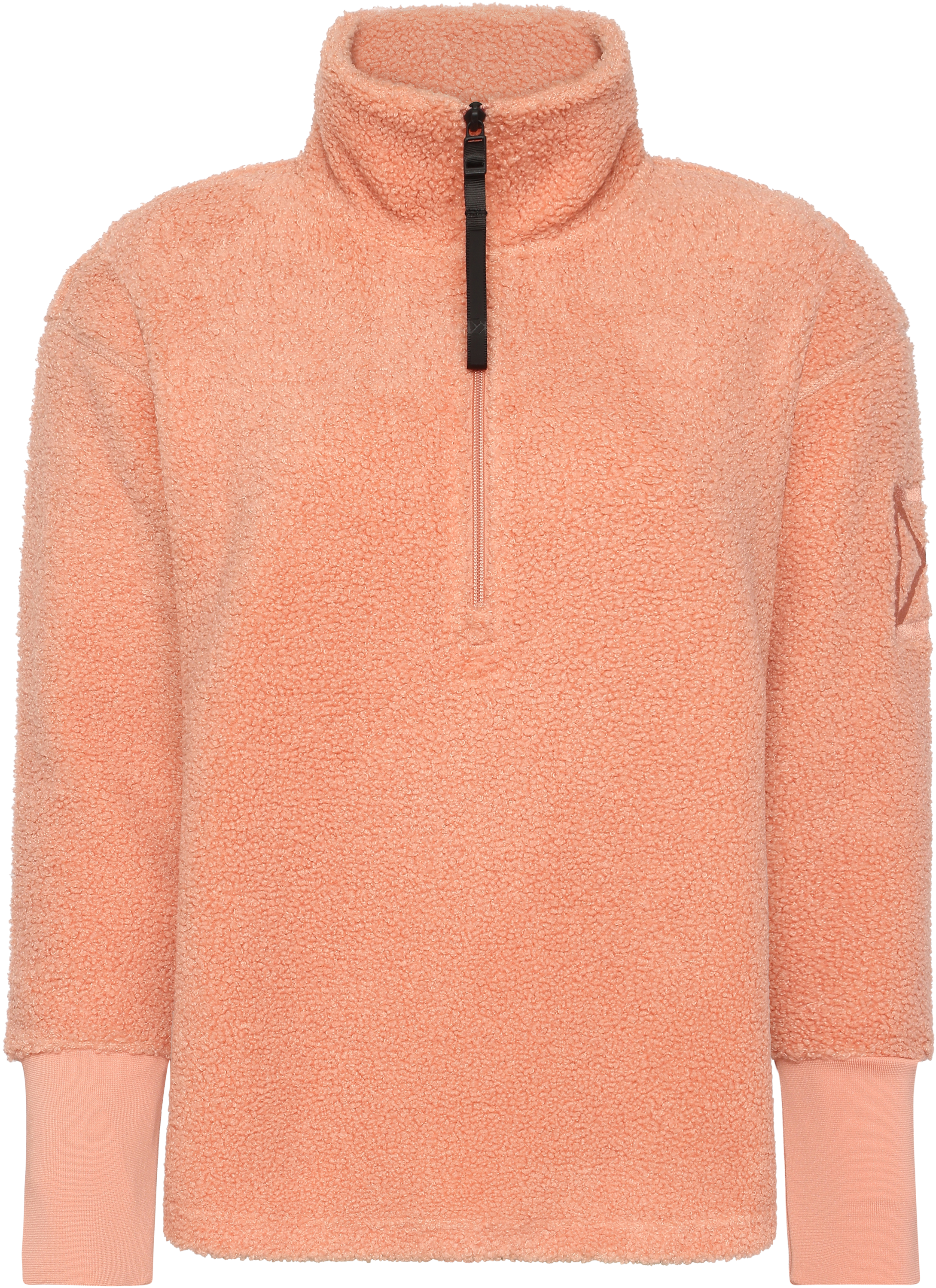 Monia Half zip - Clay Pink - Dam - Pile fleece - Rosa - Storlek: 40 - Didriksons