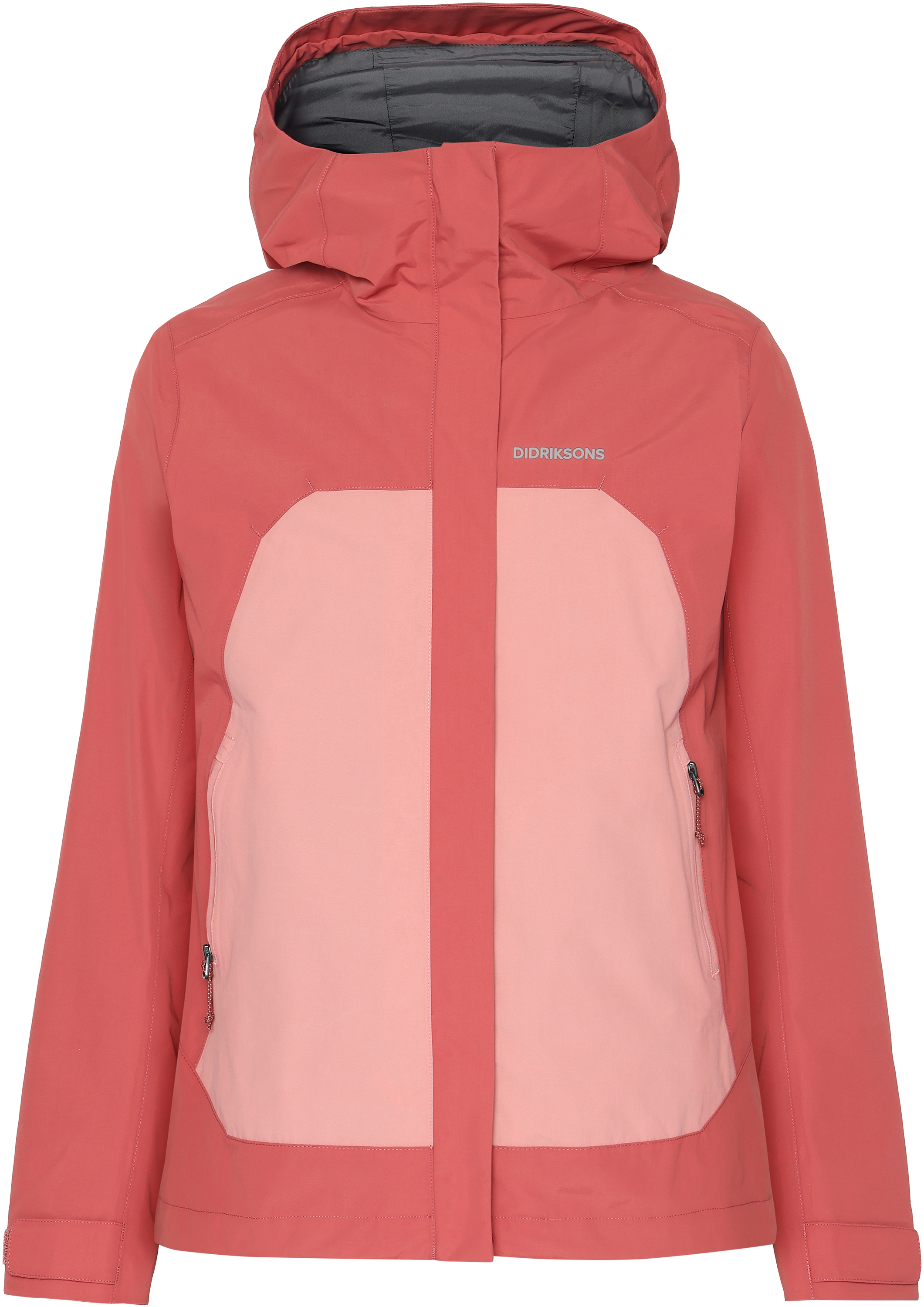 Grit Jacket - Pink Blush - Women's Outdoor Jacket - Pink - Size: 48 - Didriksons