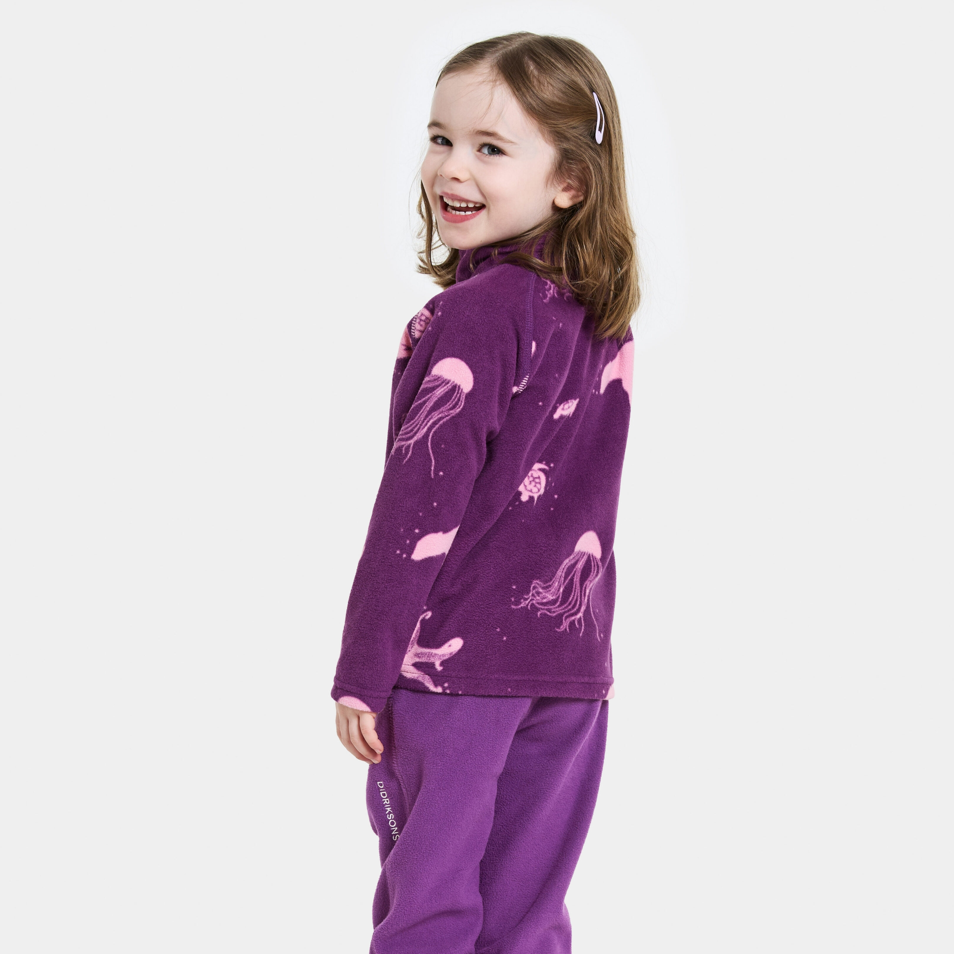 Monte Printed Kids' Full-Zip , Didriksons