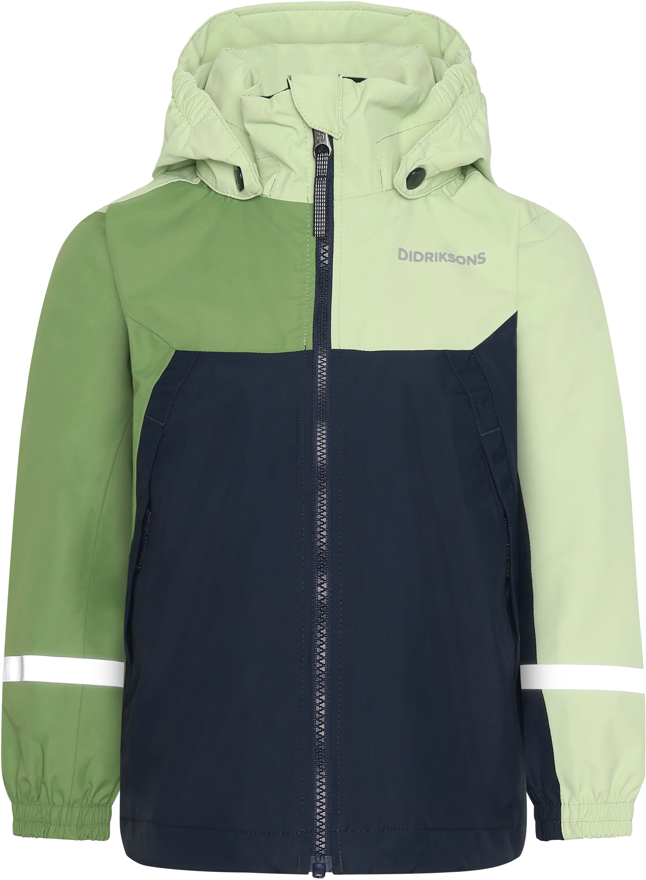 Pilvi Kids' Jacket - Light Algae Green - Barn - Skalljakke - Grønn - Størrelse: 130 - Didriksons