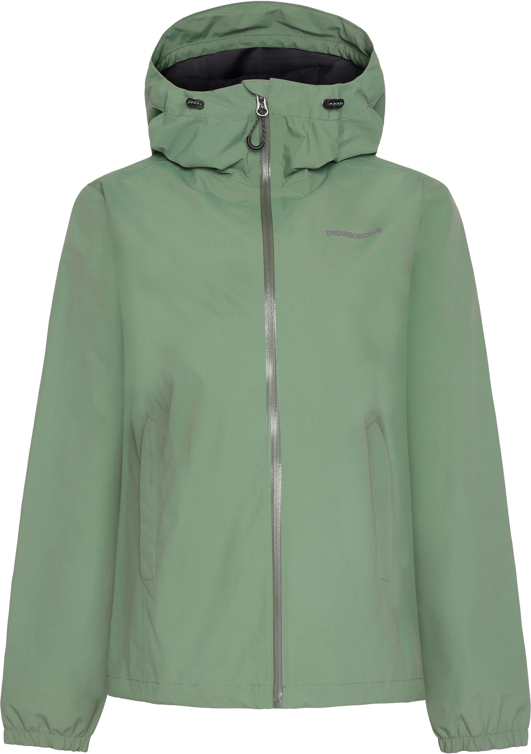 Varja Womans Jacket - Light Moss - Naiset - Ulkoilutakkeja - Vihreä - Koko: 34 - Didriksons