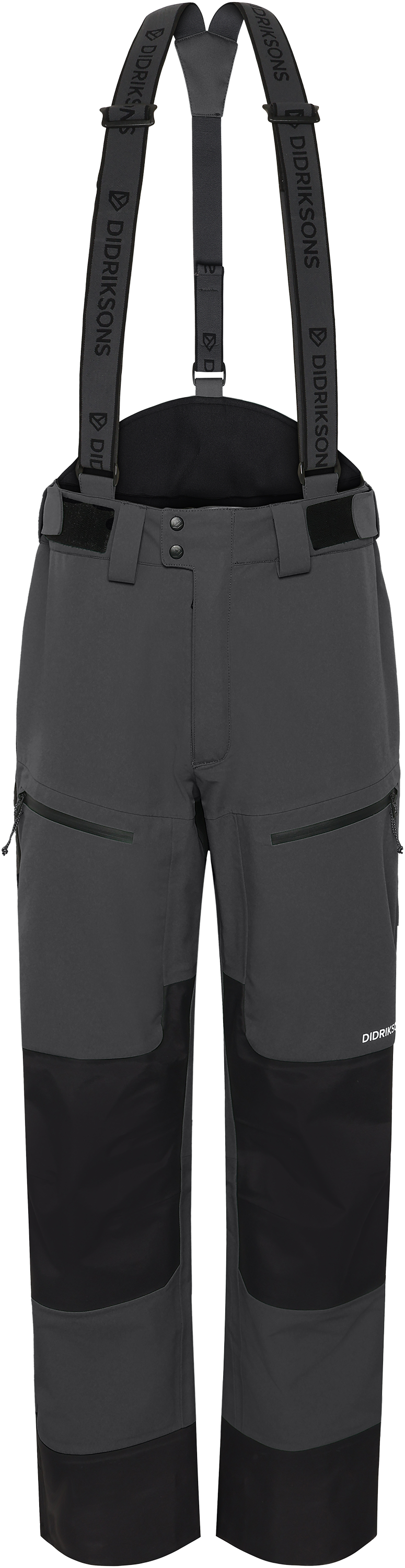 Fractus Pants - Coal black - Men's Walking Trousers - Gray - Size: L - Didriksons