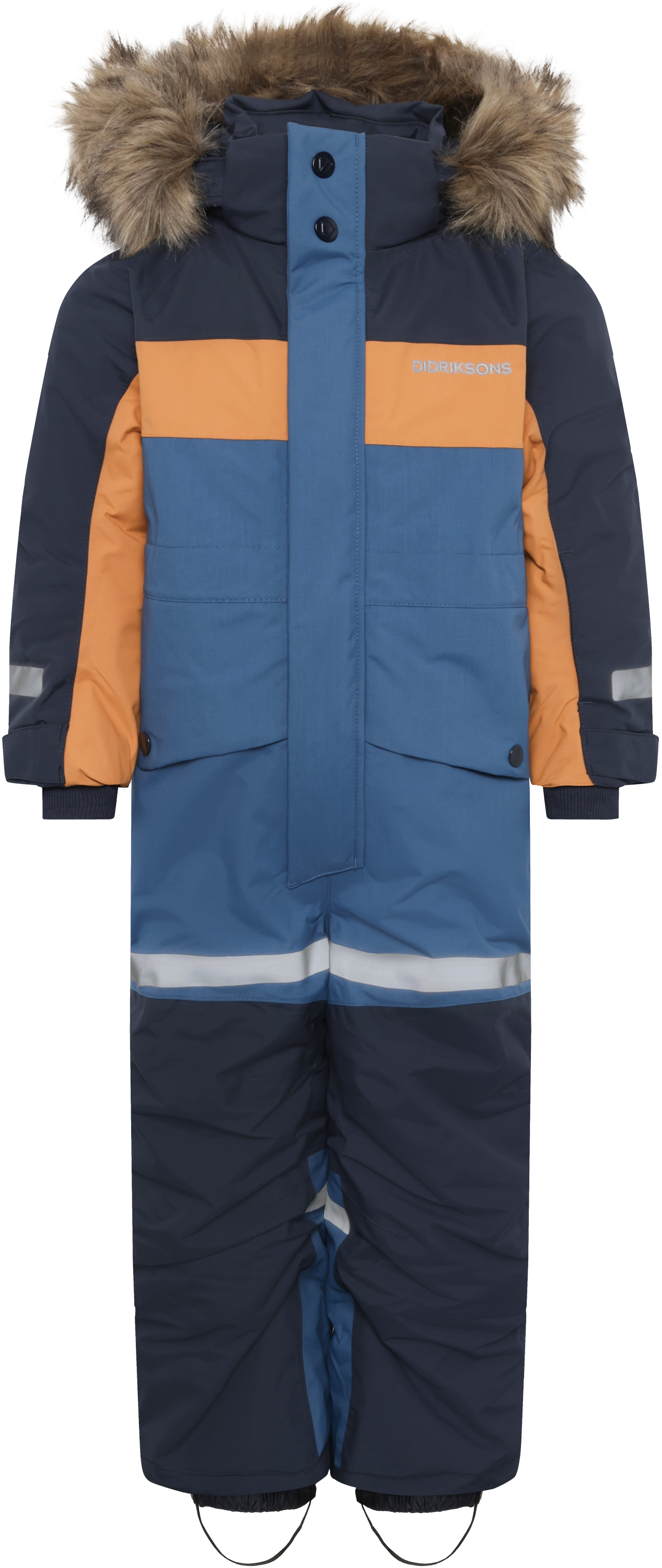 Bjärven Kids' Coverall - Galaxy Blue - Barn - Overall - Blå - Storlek: 110 - Didriksons