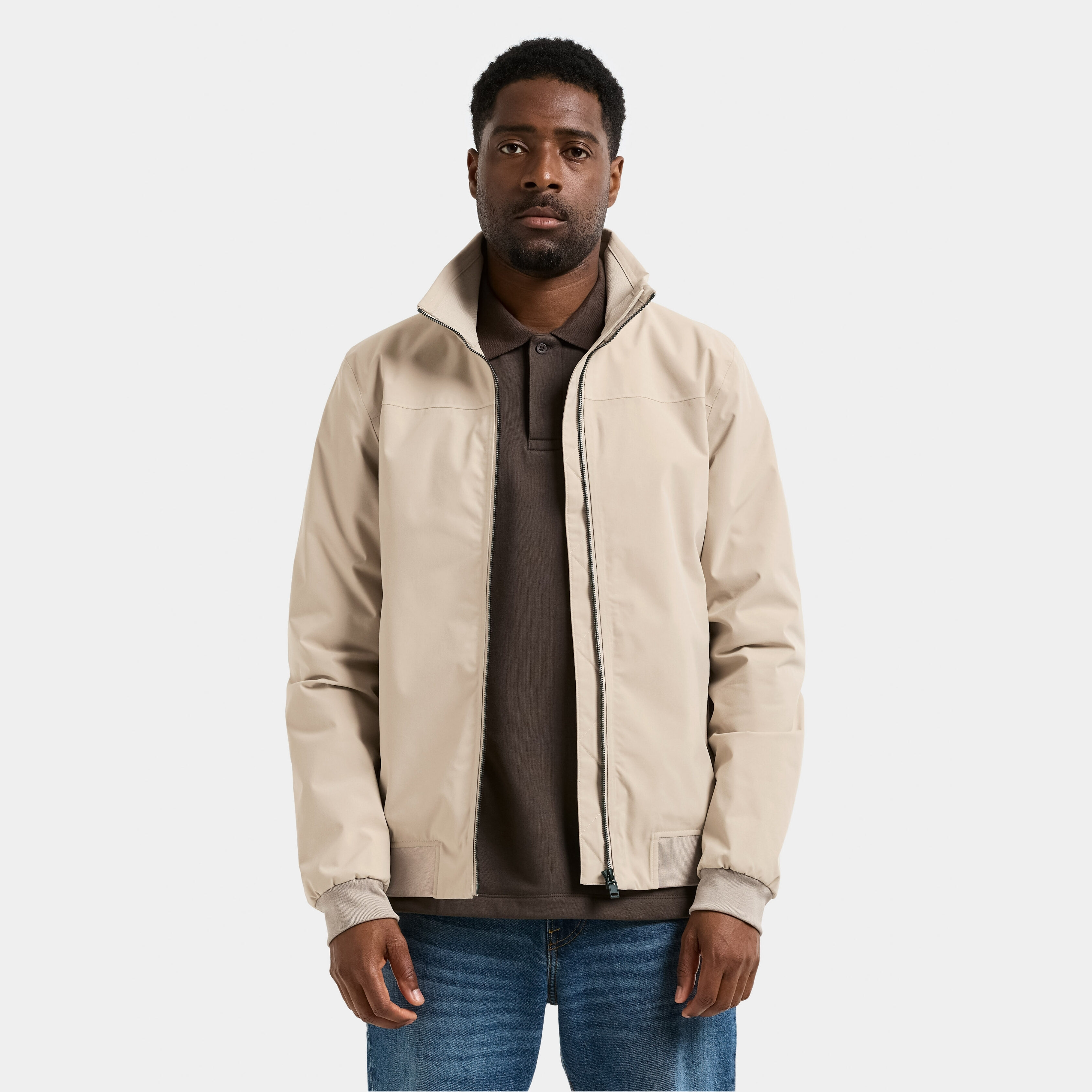 Alvin Jacket - Clay Beige - Men's Spring Jacket - Beige - Size: XXL - Didriksons