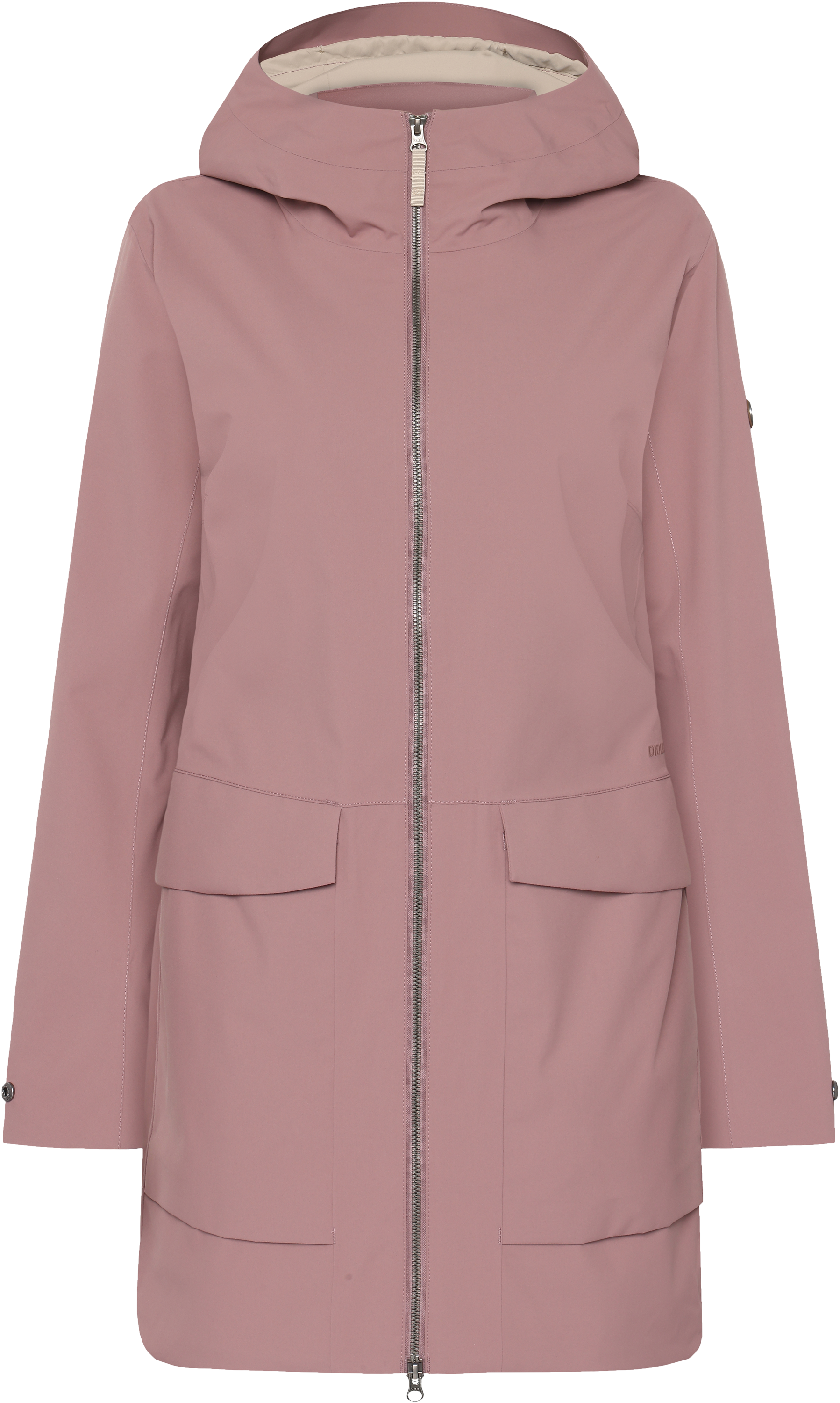 Folka Parka - Faded Wine - Women's Spring Jacket - Purple - Size: 34 - Didriksons