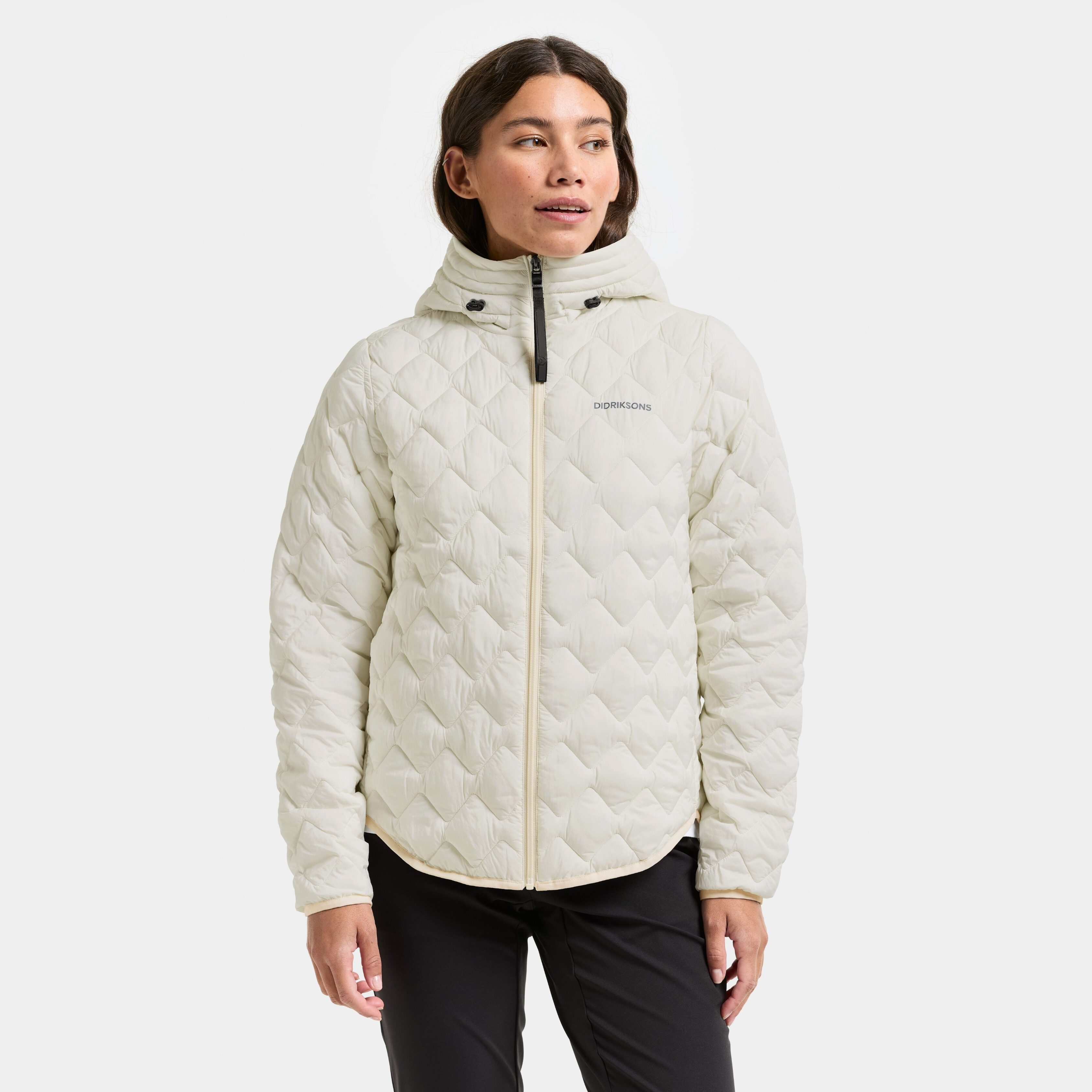 Evelyn Jacket - White Foam - Women's Lightweight jacket - White - Size: 40 - Didriksons