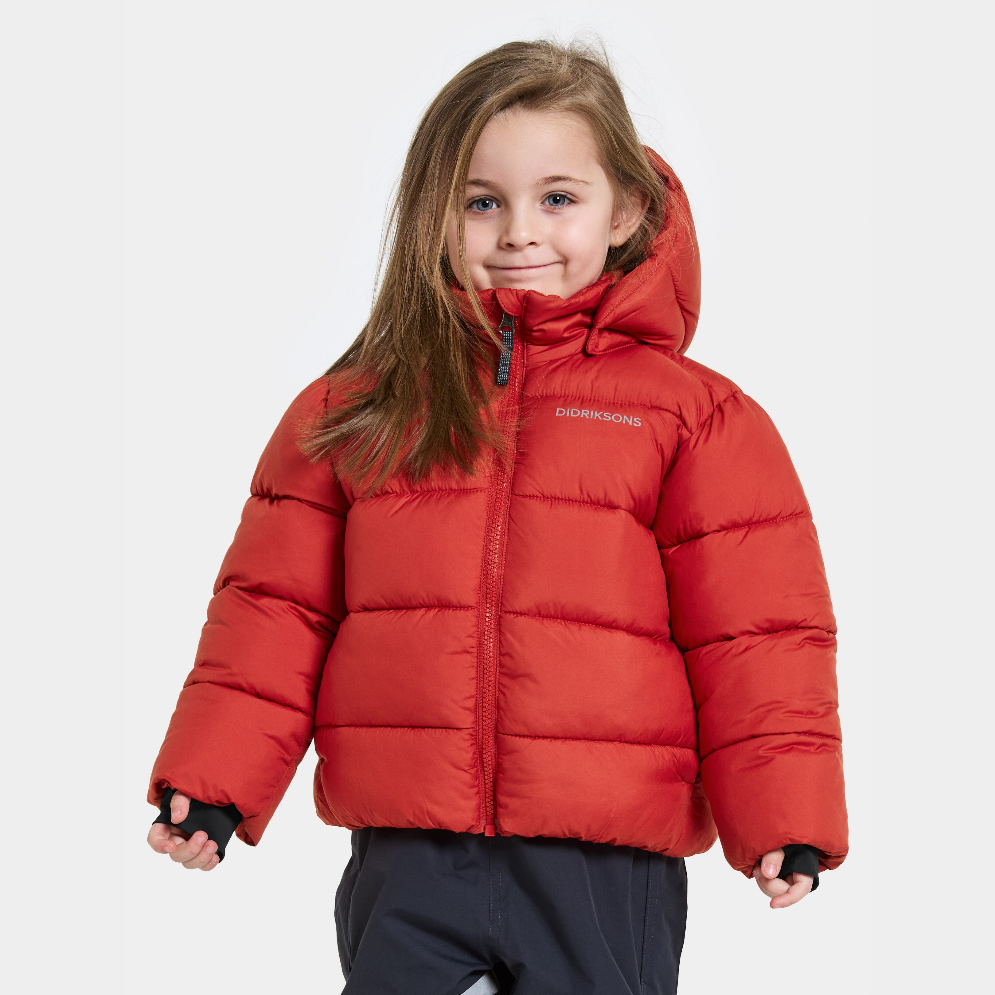 Roxen Kids' Jacket - Pomme Red - Kids' Winter jacket - Red - Size: 80 - Didriksons