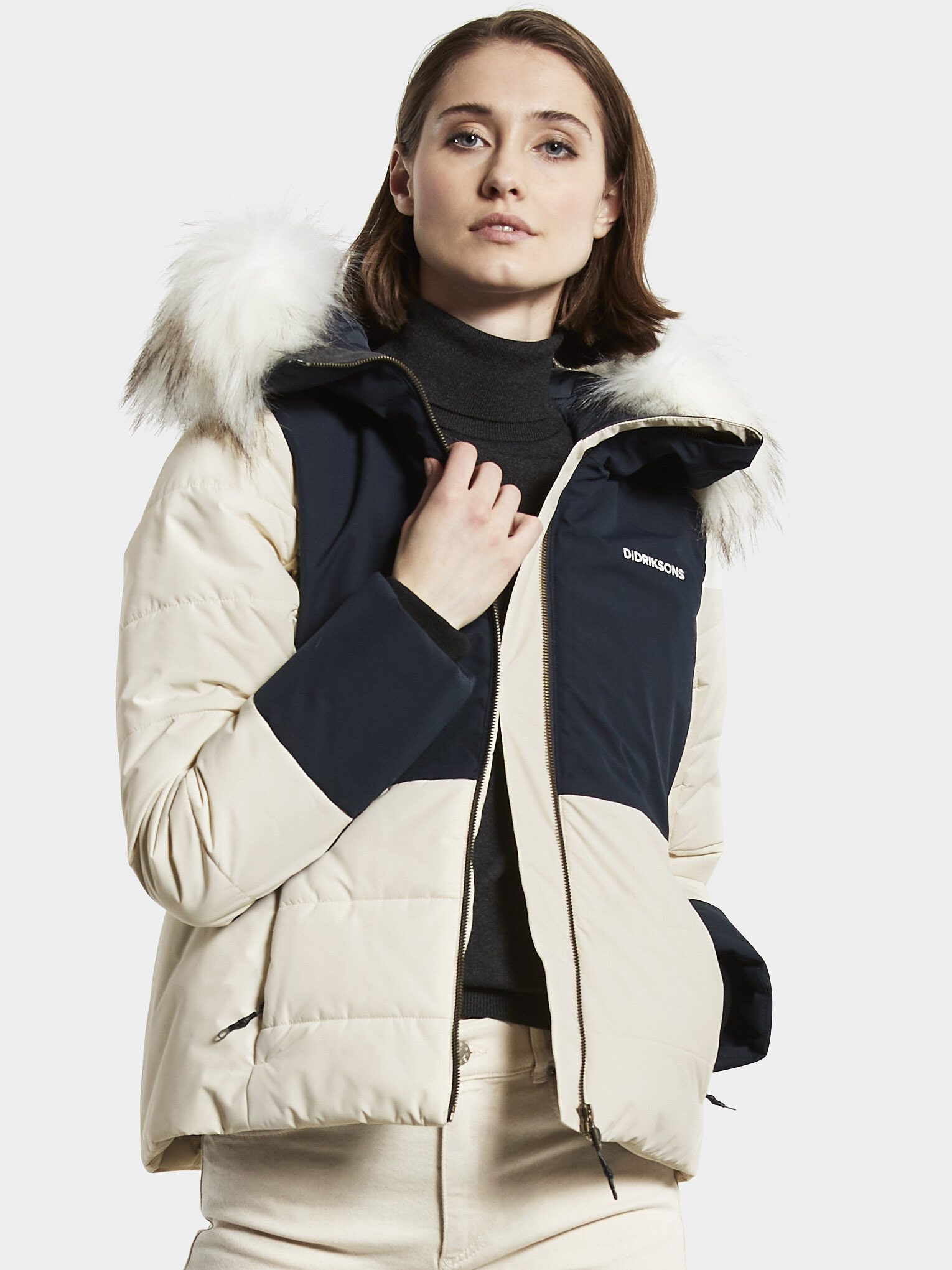 Carina shop hooded parka