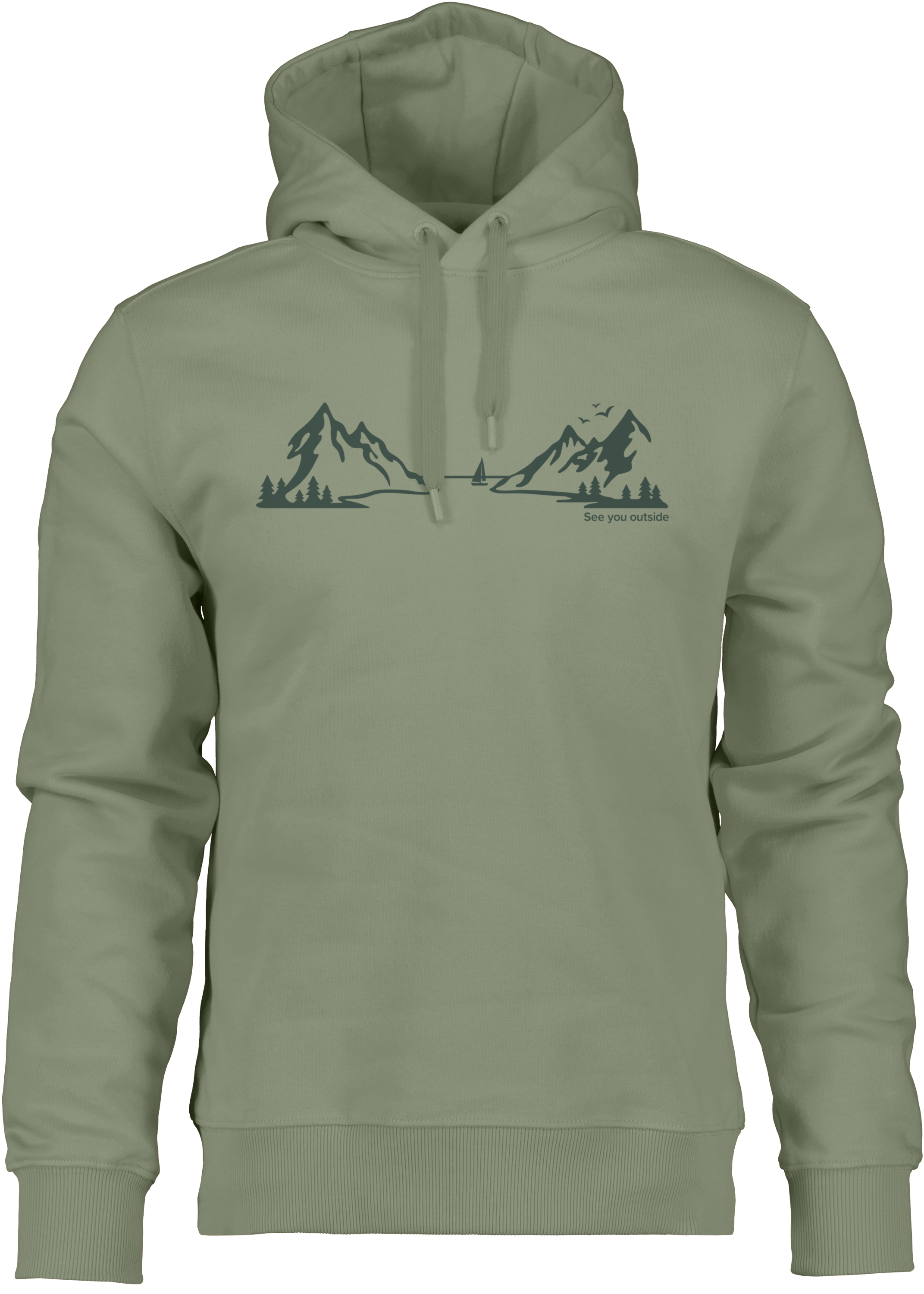 Ven Men's Hoodie Landscape , Didriksons