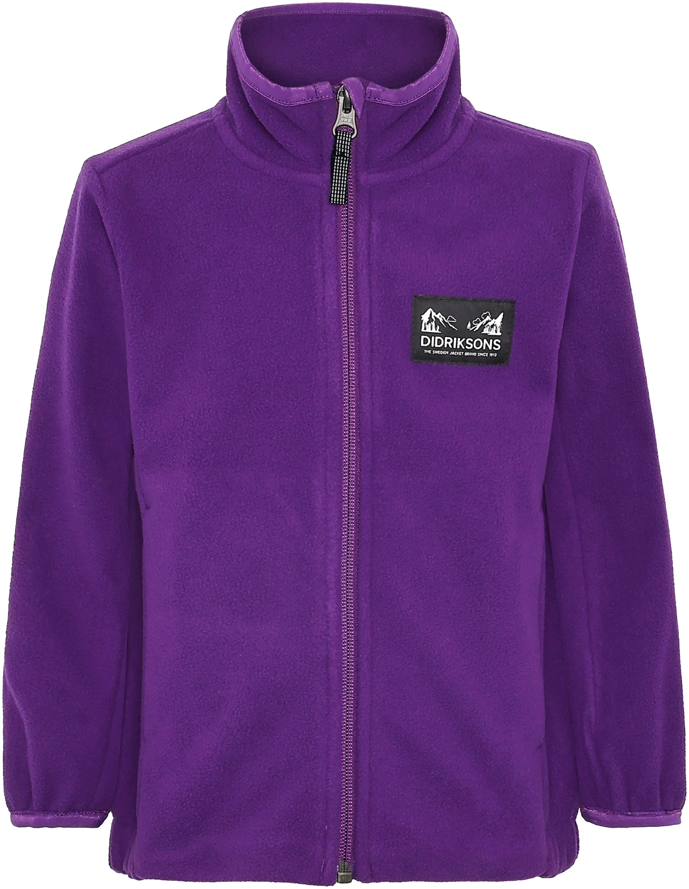Muskot Kids' Jacket - Royal Purple - Kids' Fleece & Midlayer - Purple - Size: 110 - Didriksons