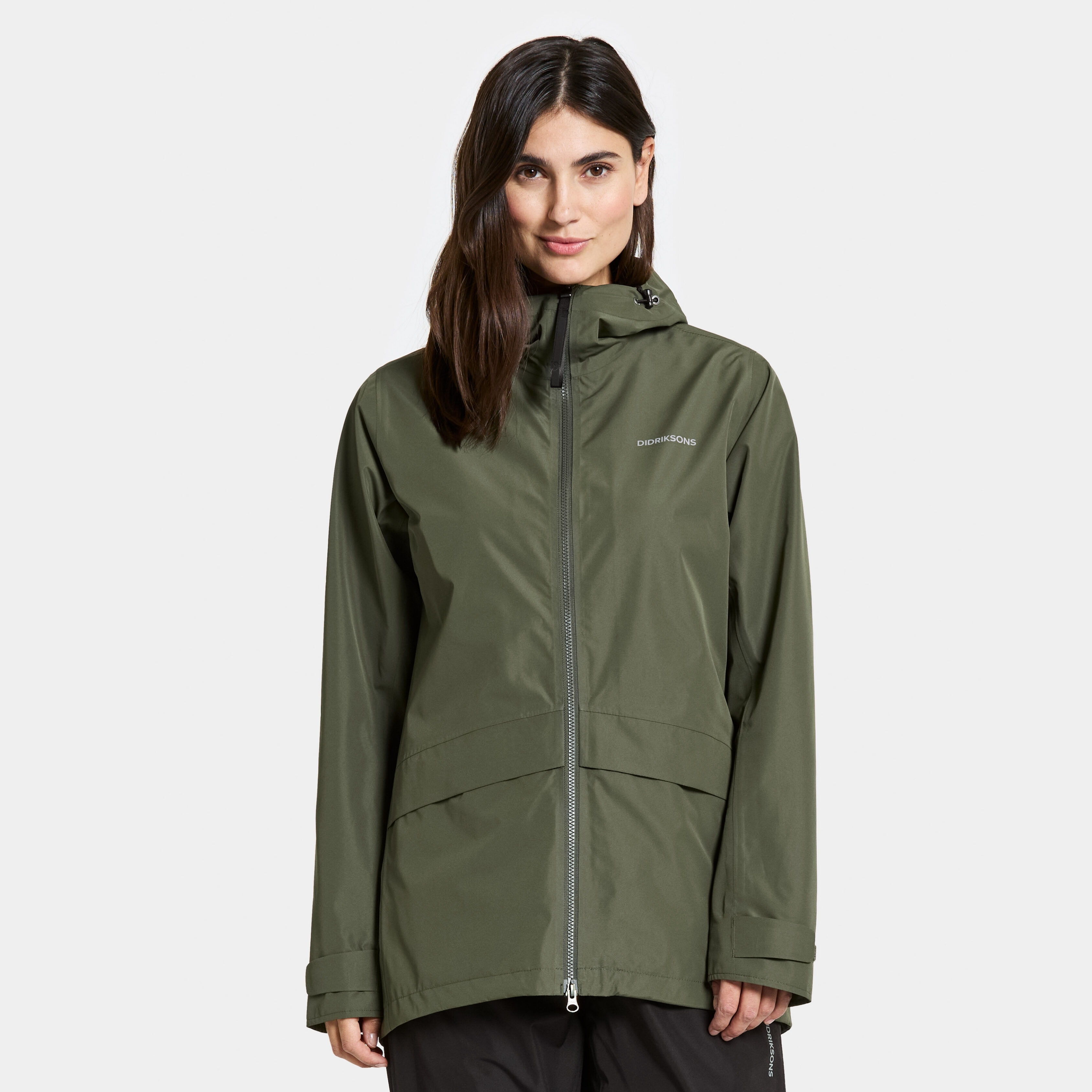 Nordic Jacket - Deep Green - Women's Waterproof Jacket - Green - Size: 40 - Didriksons