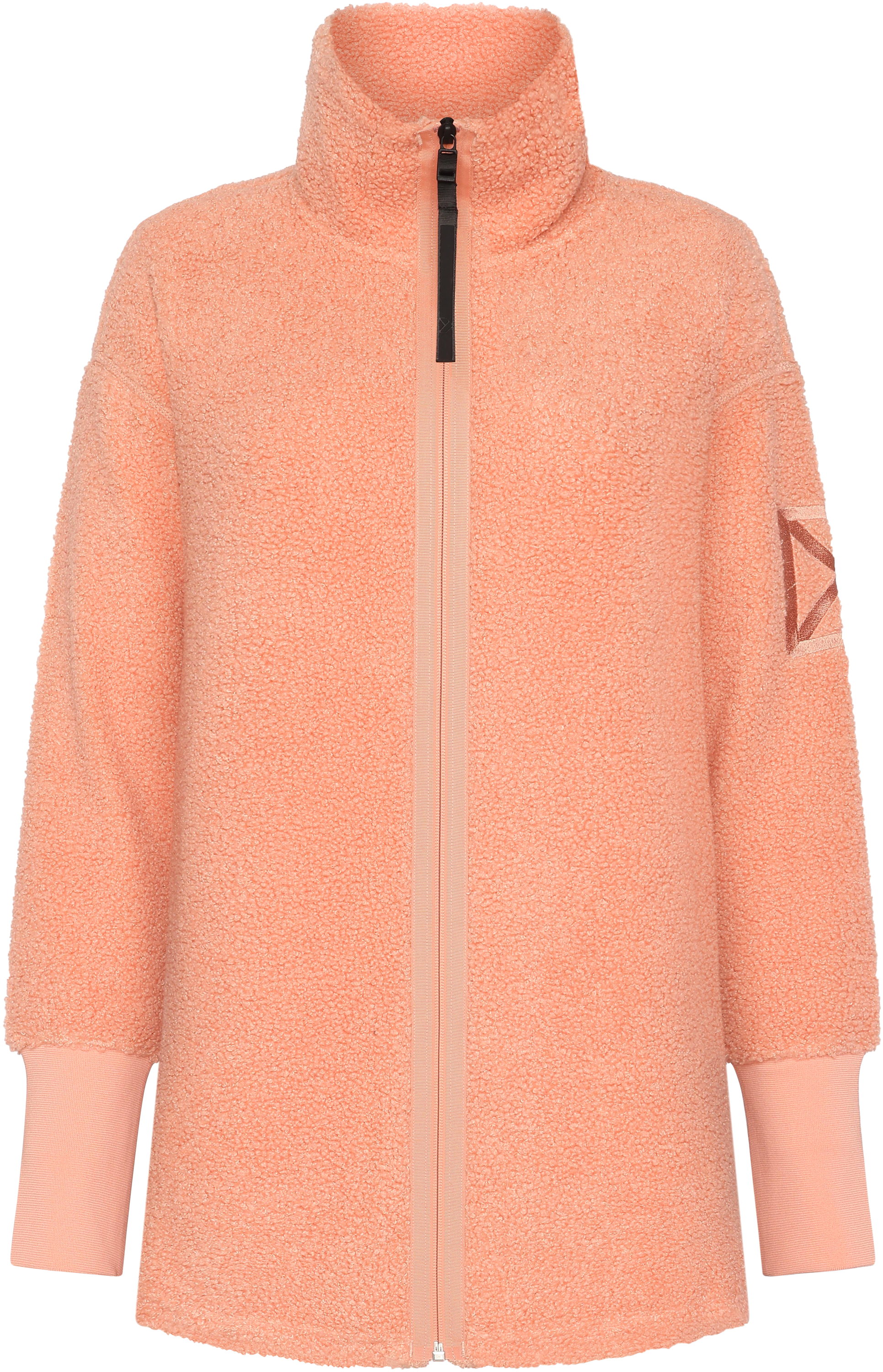 Sally Full-Zip - Clay Pink - Dam - Lång Pile fleece - Rosa - Storlek: 42 - Didriksons