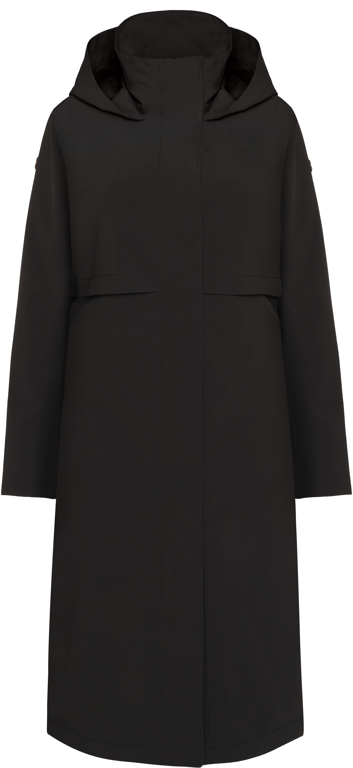 Isolde Parka Long - Black - Naiset - Kevättakit - Musta - Koko: 38 - Didriksons