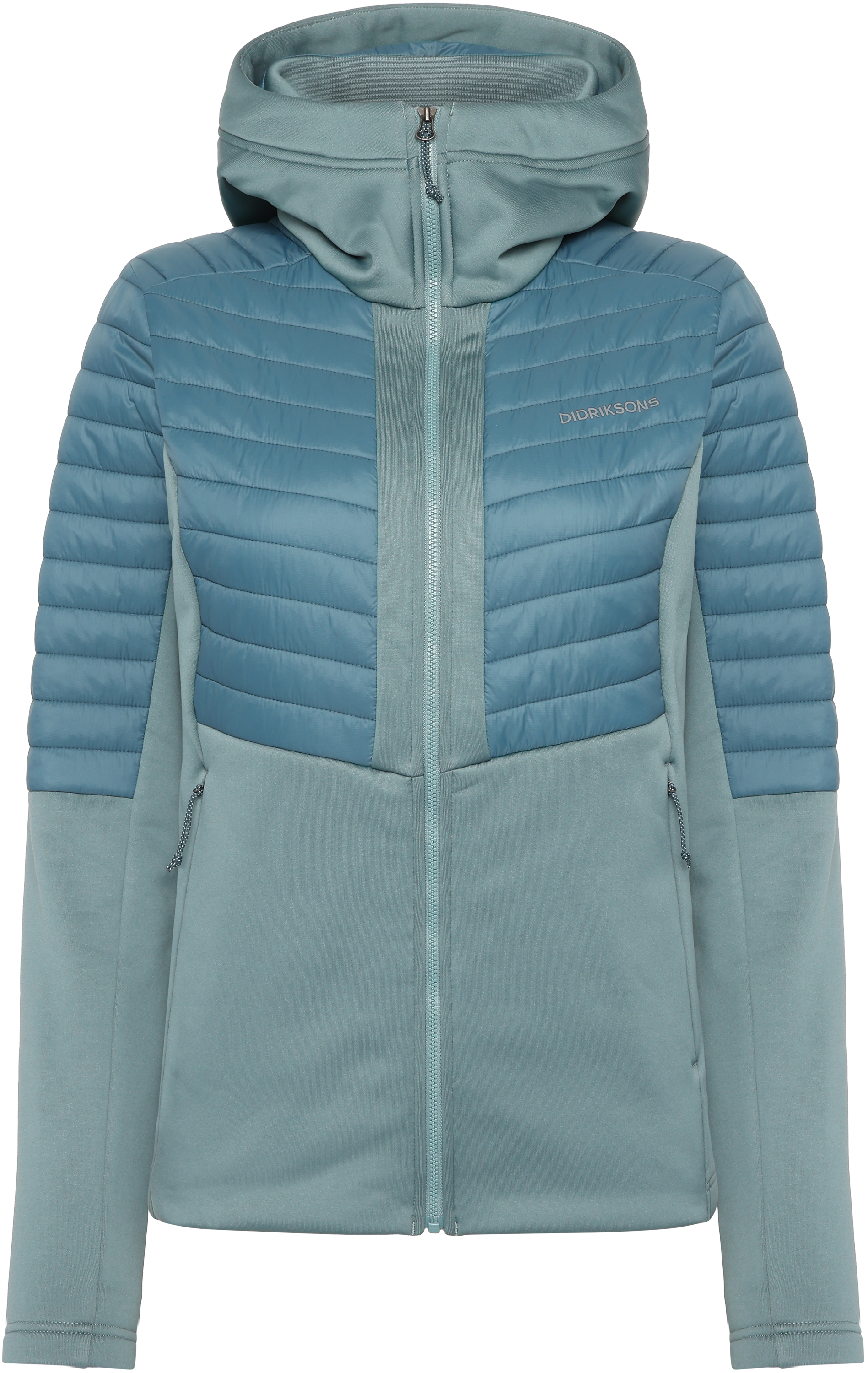 Annema Full-Zip - Factory Blue - Dam - Hybrid jacka - Blå - Storlek: 34 - Didriksons
