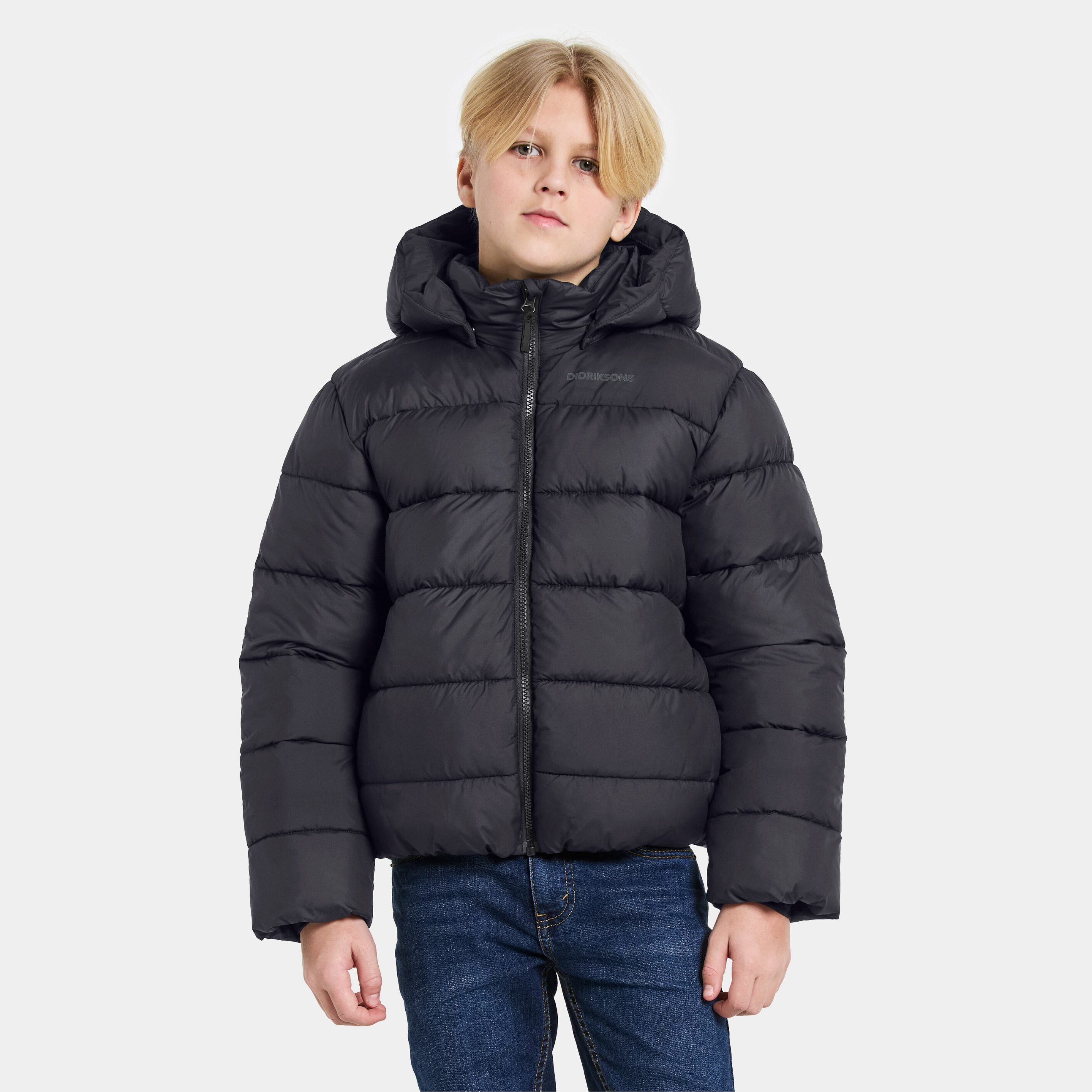 Scoria Kids' Jacket - Black - Kids' Winter jacket - Black - Size: 160 - Didriksons