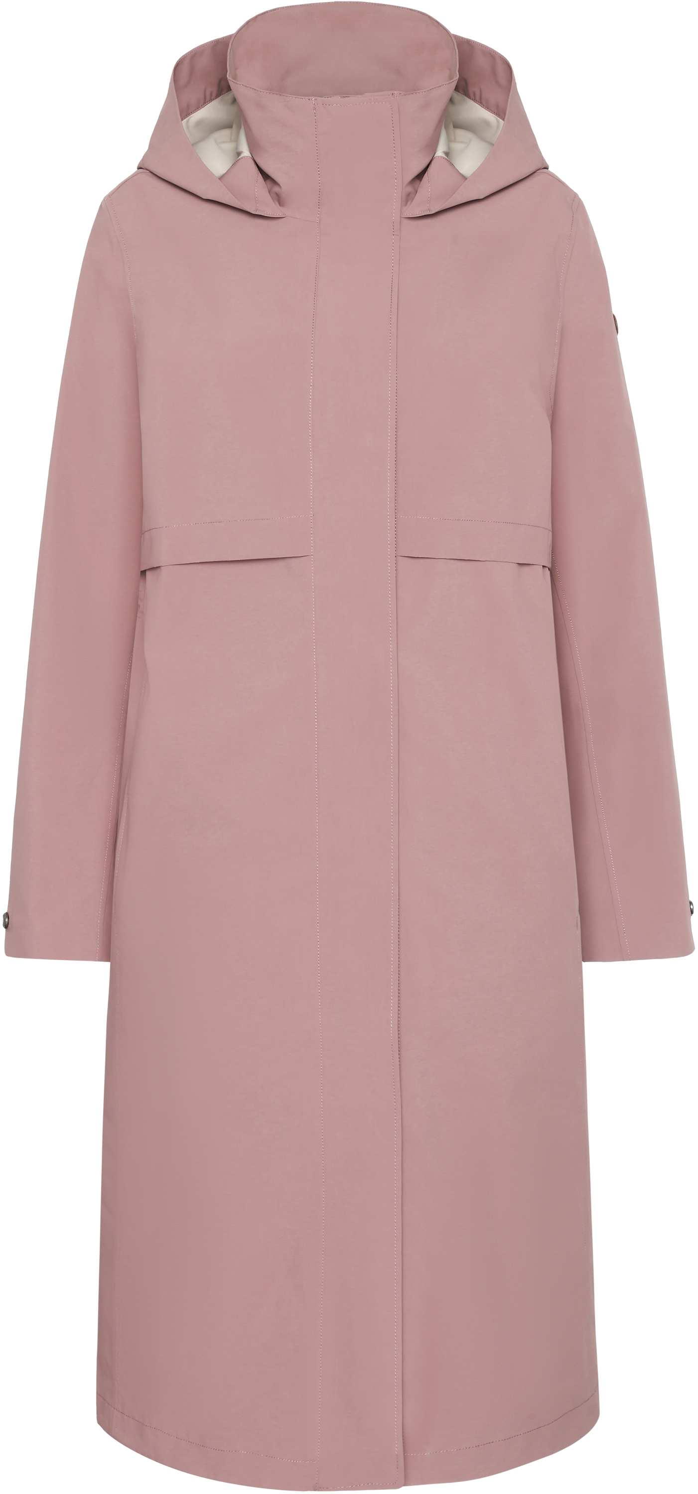 Isolde Parka Long - Faded Wine - Naiset - Kevättakit - Lila - Koko: 40 - Didriksons