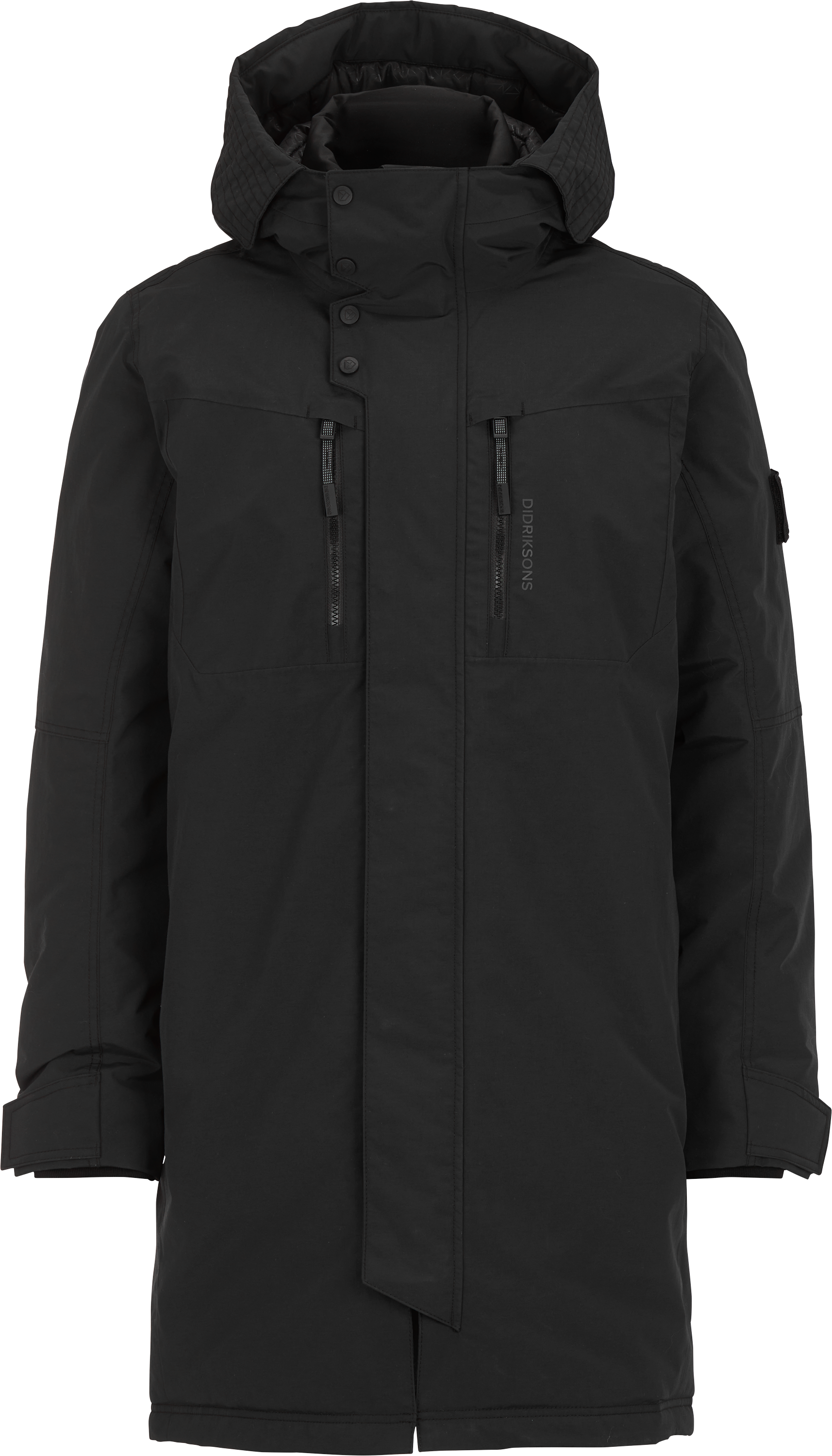 Dexter Parka - Black - Herre - Vinterjakke - Svart - Størrelse: XXXL - Didriksons