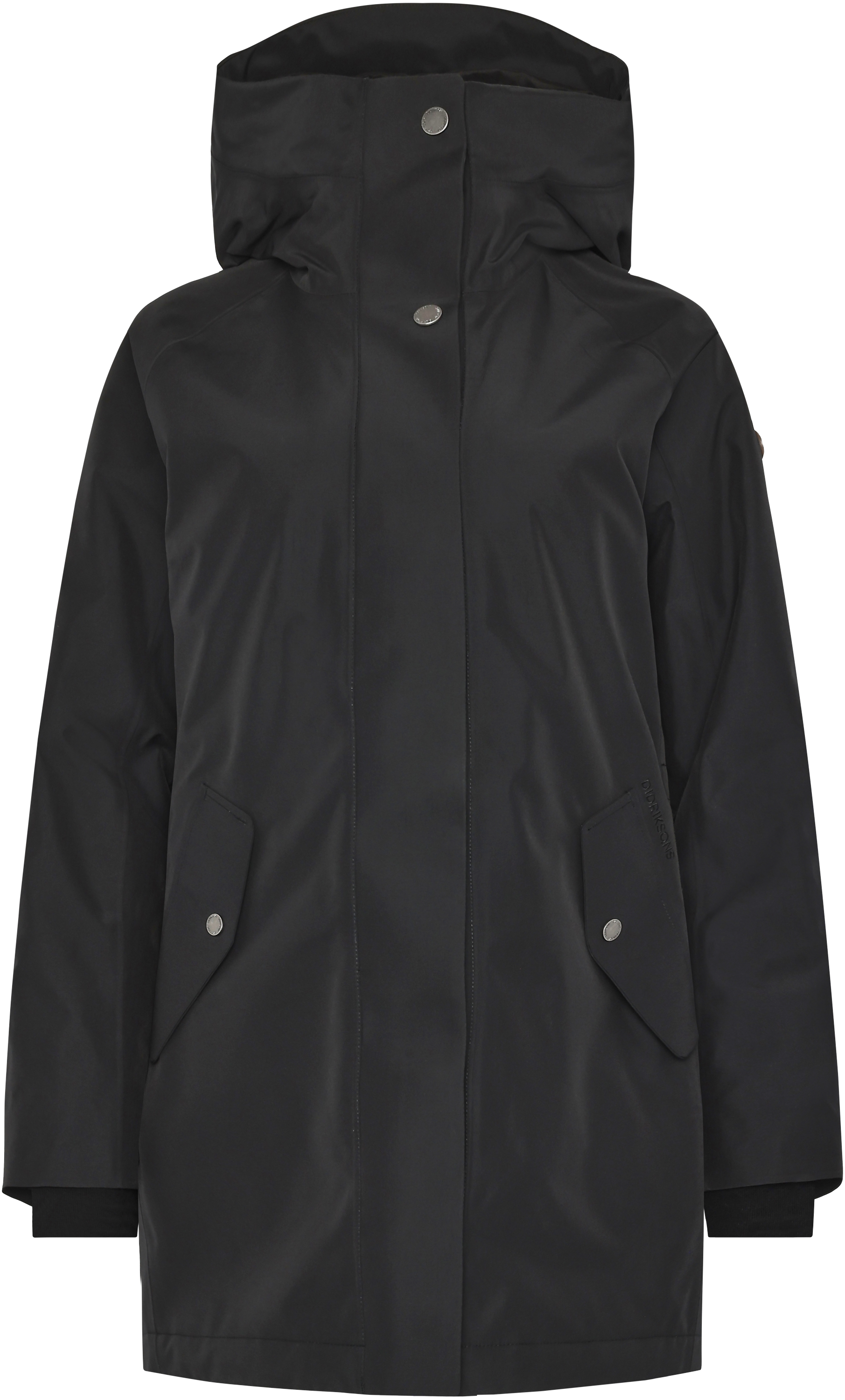 Alana Parka - Black - Women's Autumn jacket - Black - Size: 36 - Didriksons