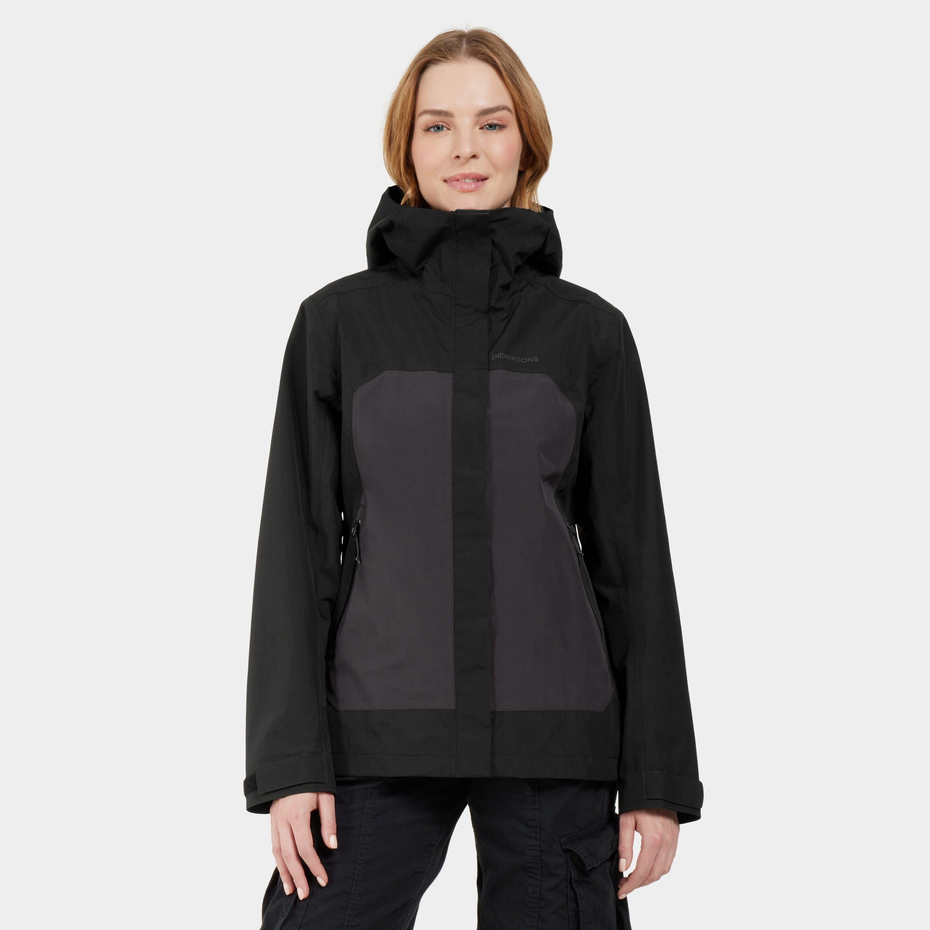 Grit Jacket - Black - Naiset - Ulkoilutakkeja - Musta - Koko: 36 - Didriksons
