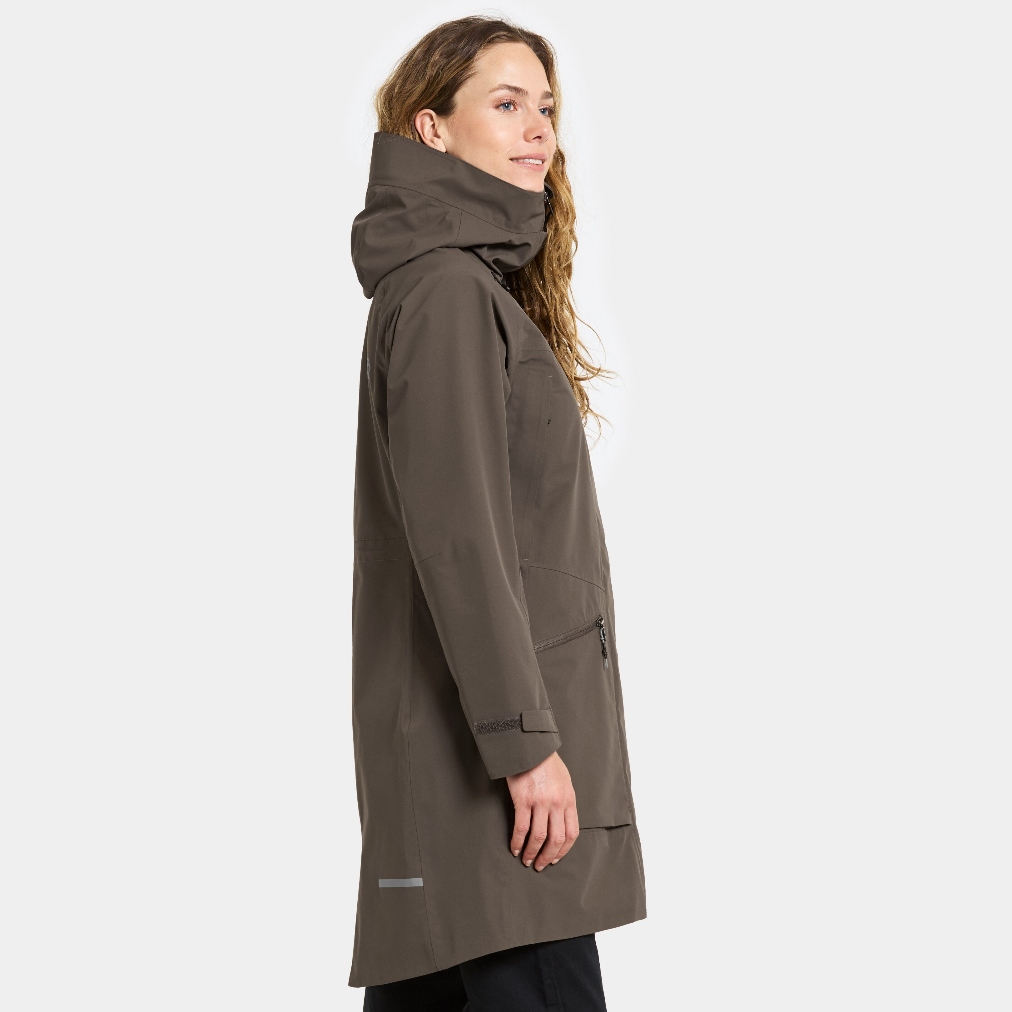 Ilma Parka - Mocha Brown - Women's Waterproof Jacket - Brown - Size: 34 - Didriksons
