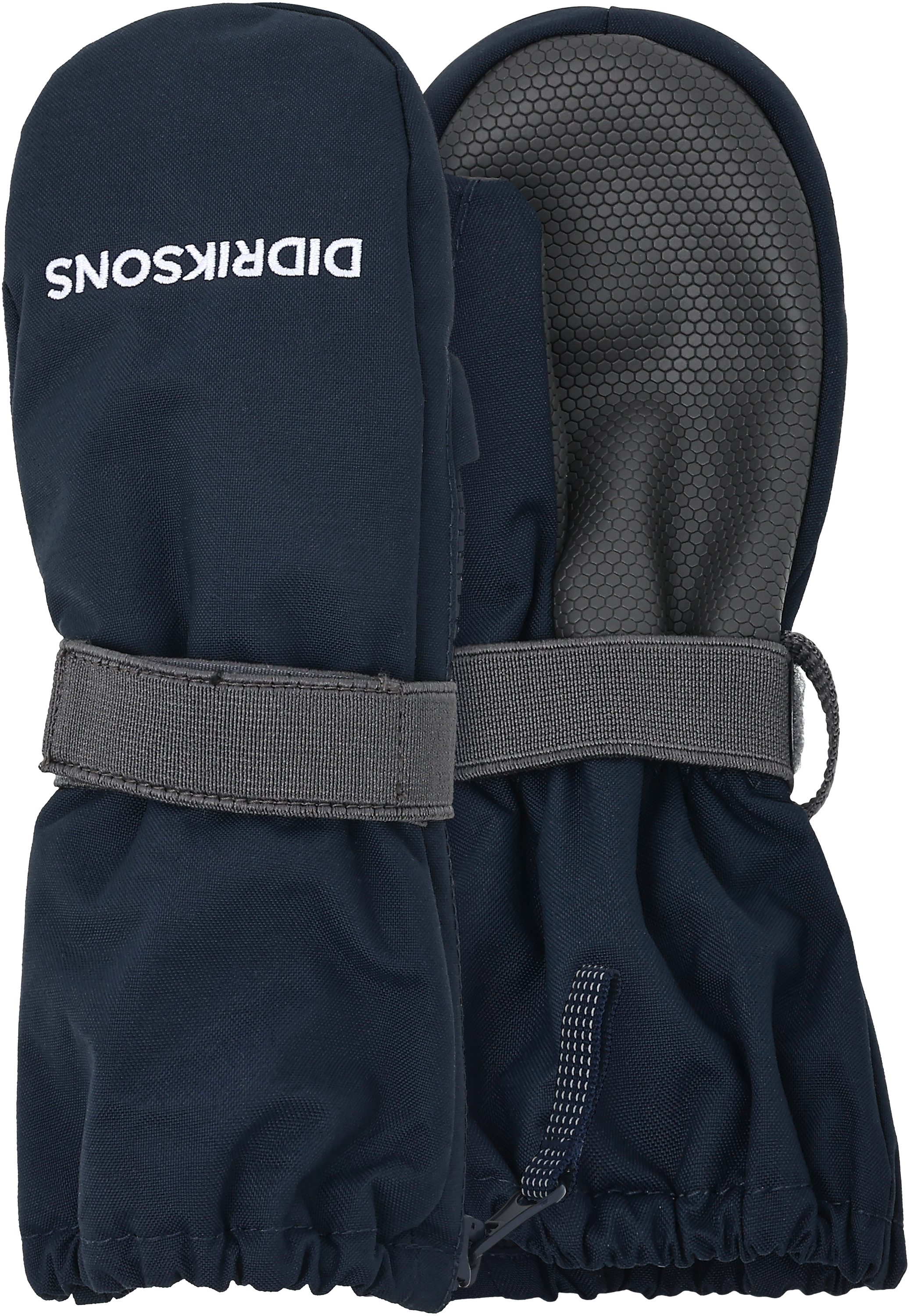 Biggles Kid's Zip Mittens - Navy - Barn - Forede hansker - Blå - Størrelse: 0/2 - Didriksons