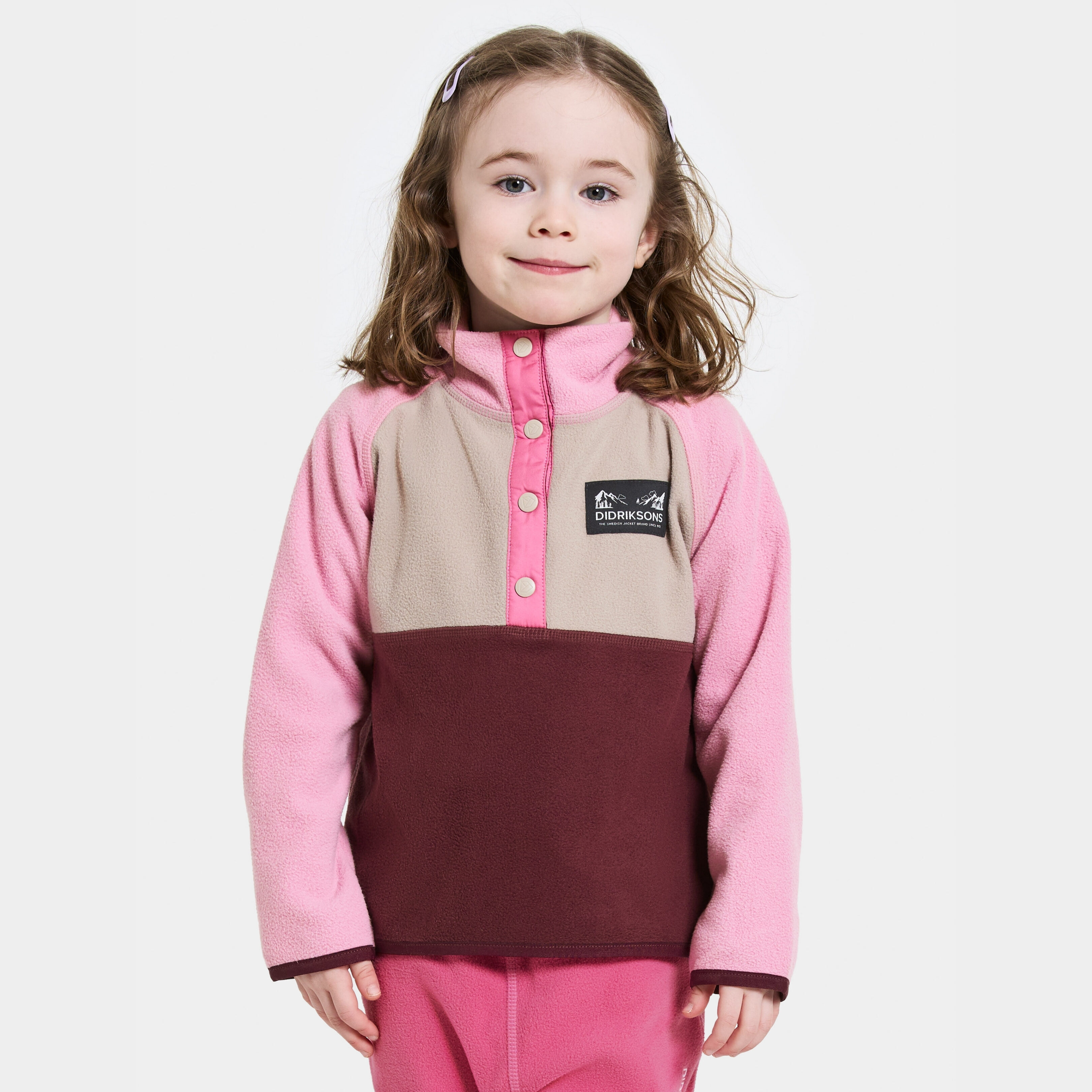 Monte Kids' Half Button , Didriksons