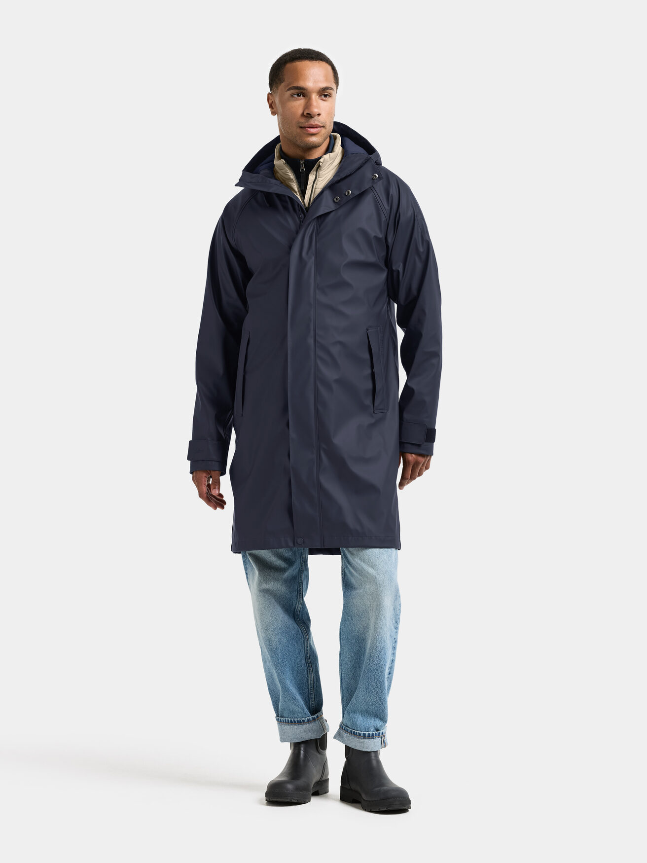 DIDRIKSONS Storm System Parka Boréale Homme Imperméable Blanc XL - Idéal Pour L'Outdoor