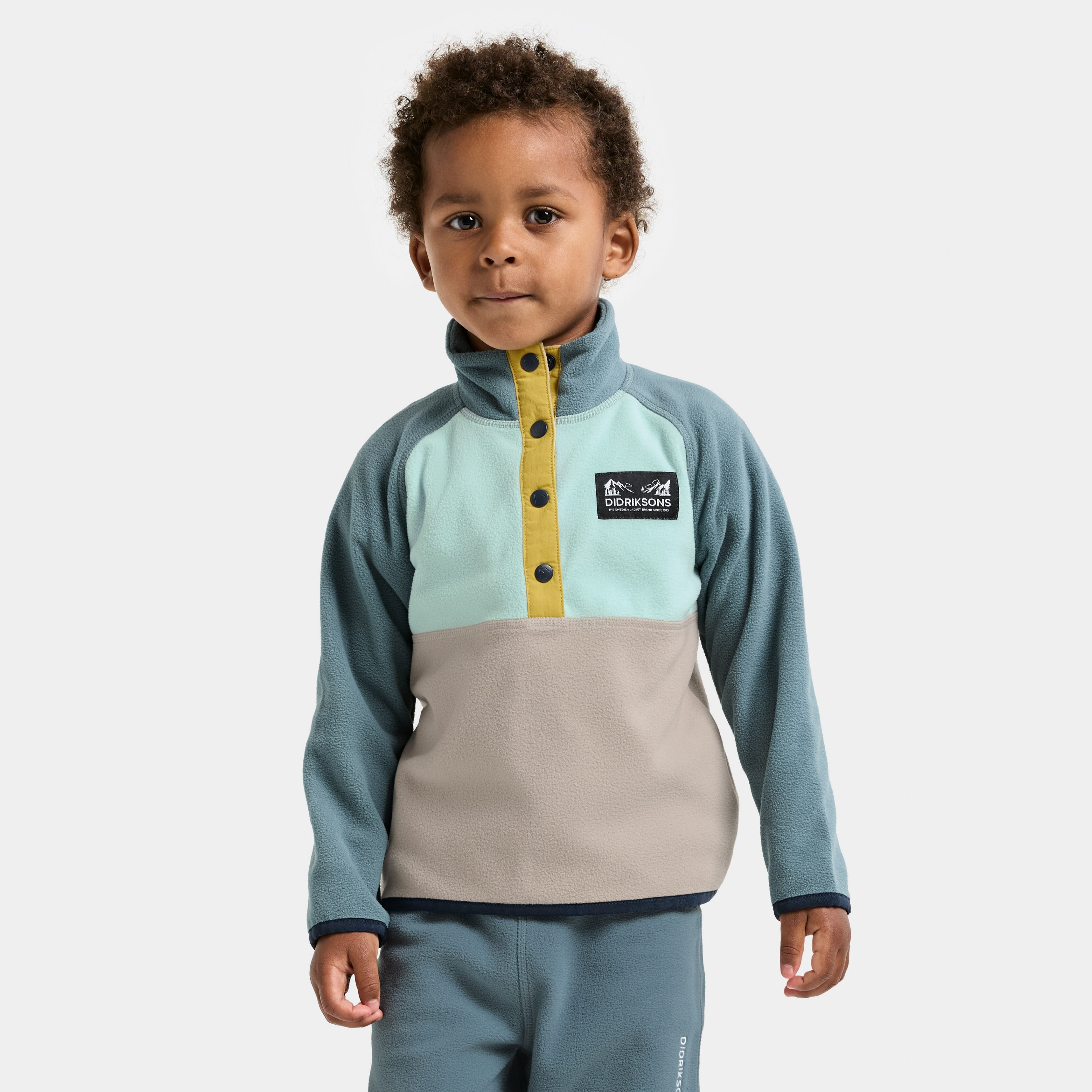 Monte Kids' Half Button - Didriksons