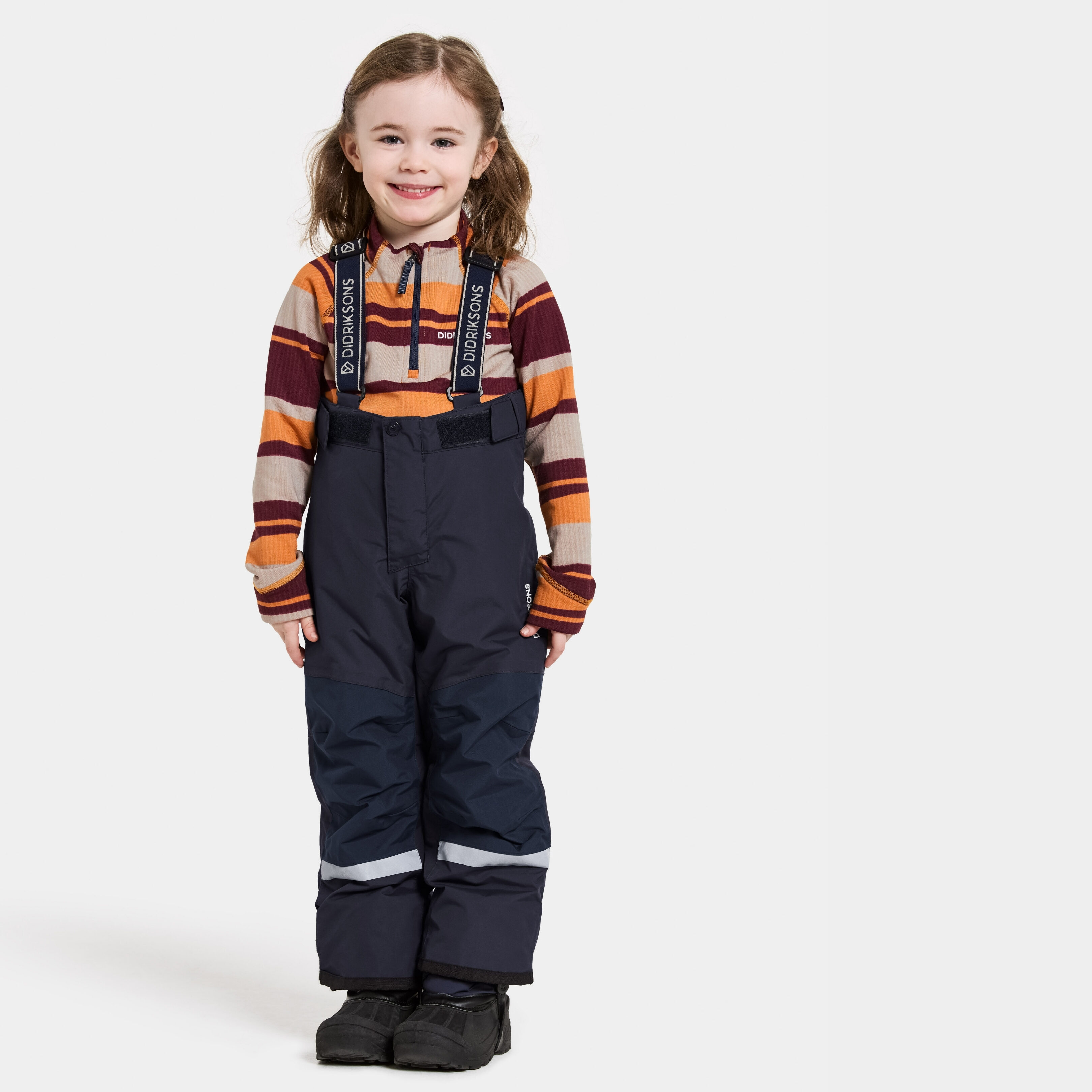 Idre Kids' Pants - Navy - Kids' Waterproof Trousers - Blue - Size: 140 - Didriksons