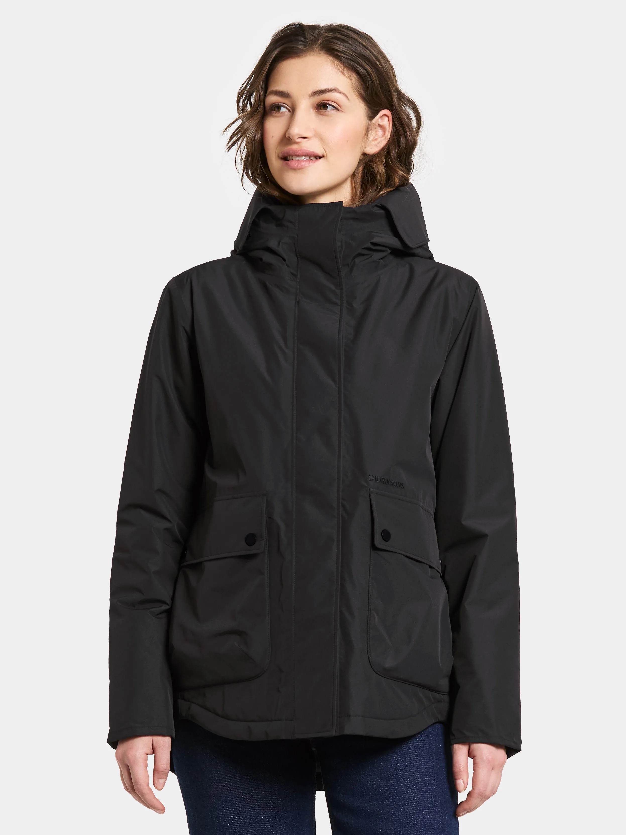 Daniella Jacket - Black - Women's Autumn jacket - Black - Size: 40 - Didriksons