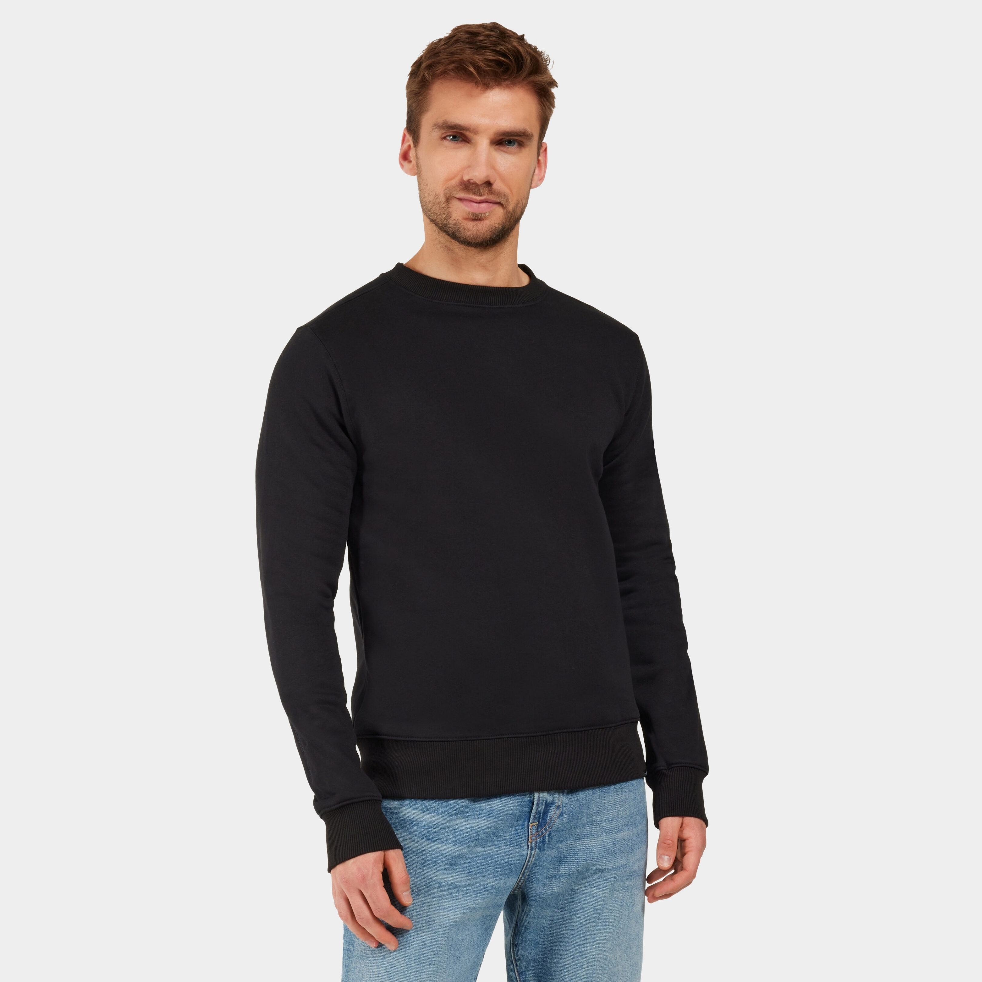 Fyn Sweater - Black - Men's Sweatshirt - Black - Size: XXL - Didriksons