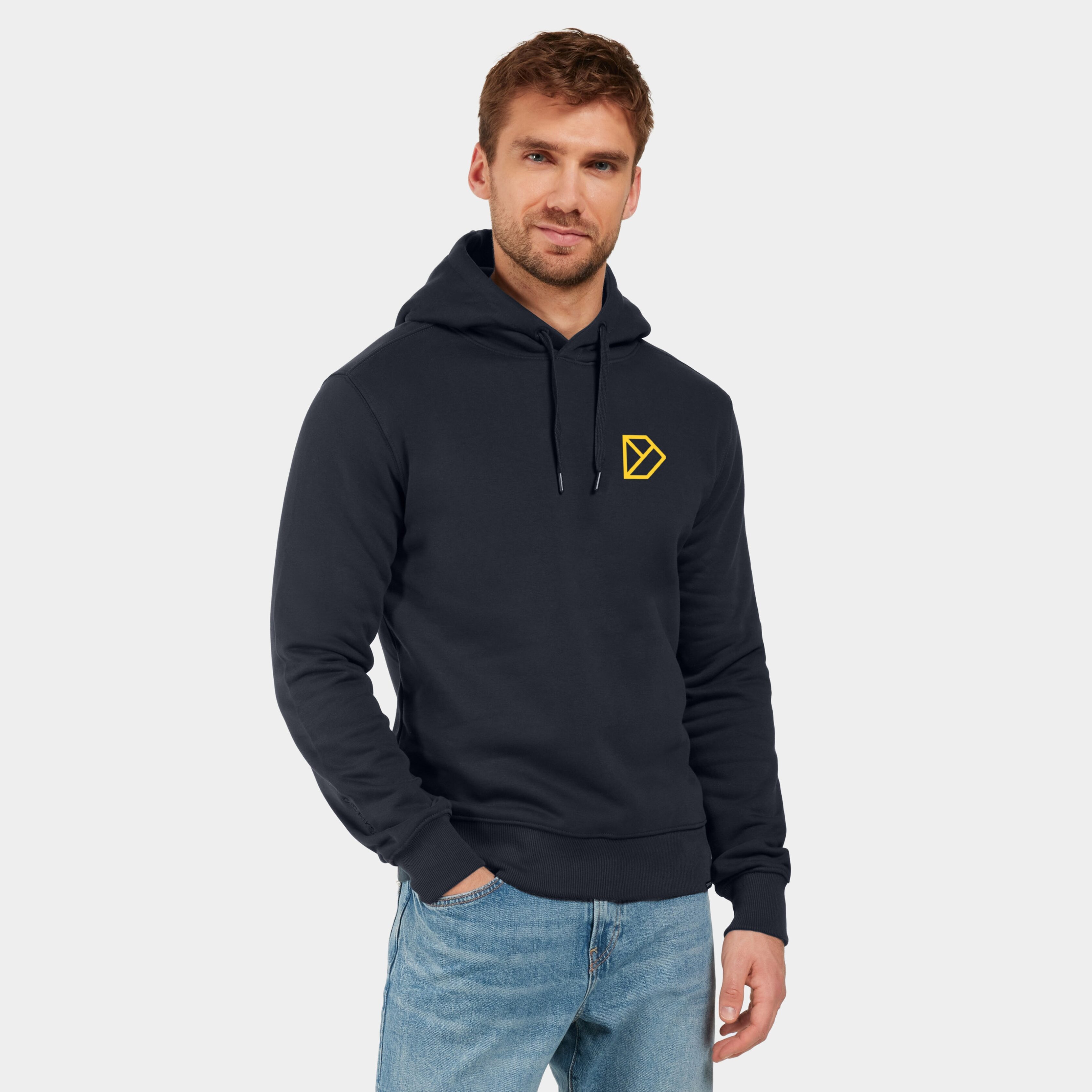 Ven Hoodie See You Outside - Navy - Men's Sweater - Blue - Size: XXXL - Didriksons