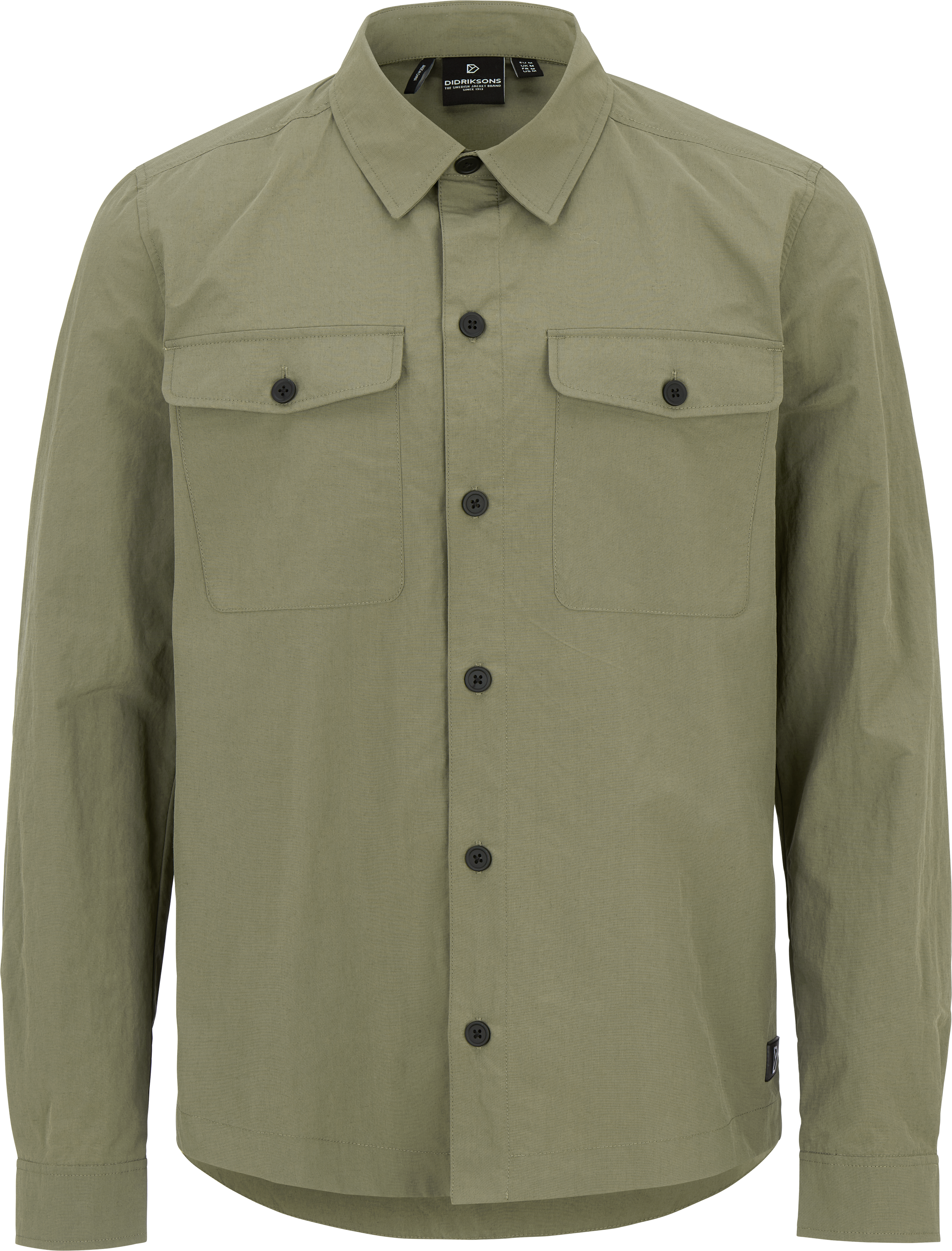 Lennox Jacket - Dusty Olive - Herre - Skjorte - Grønn - Størrelse: M - Didriksons