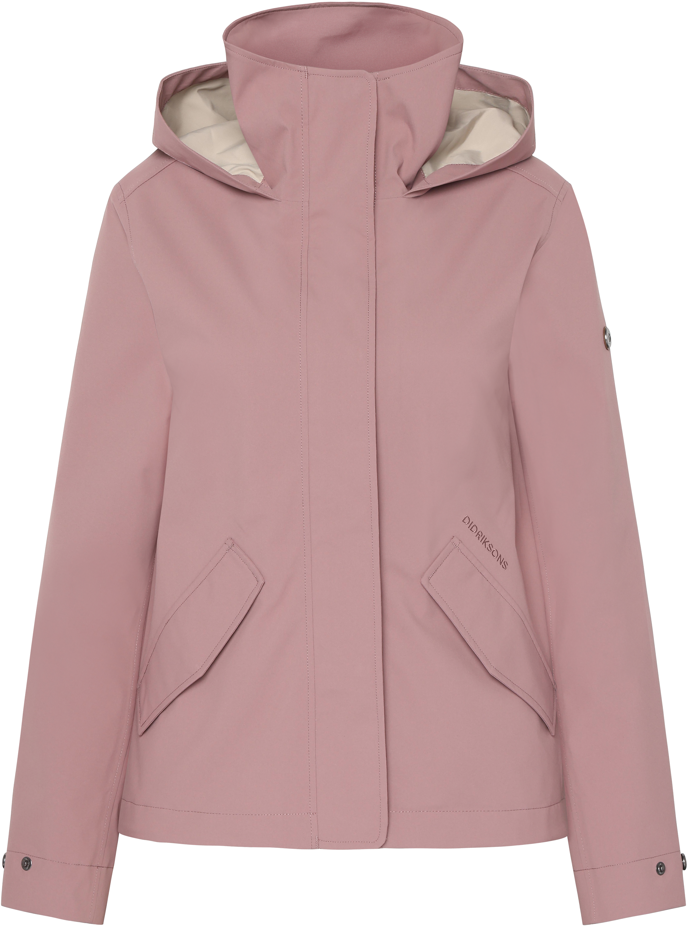 Mabel Jacket - Faded Wine - Naiset - Kevättakit - Lila - Koko: 44 - Didriksons