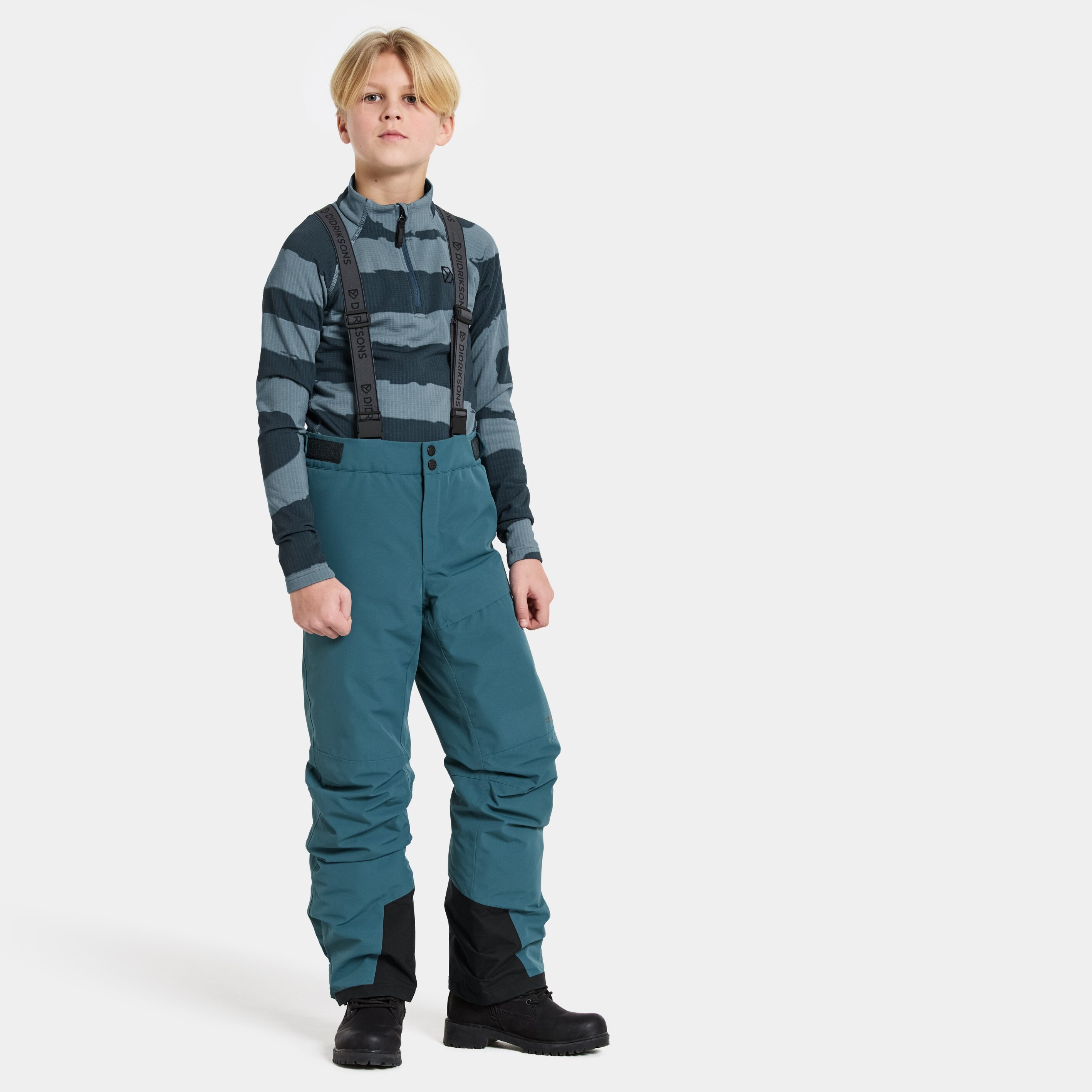 Dacit Kids' Pants - Star blue - Kids' Waterproof Trousers - Blue - Size: 150 - Didriksons