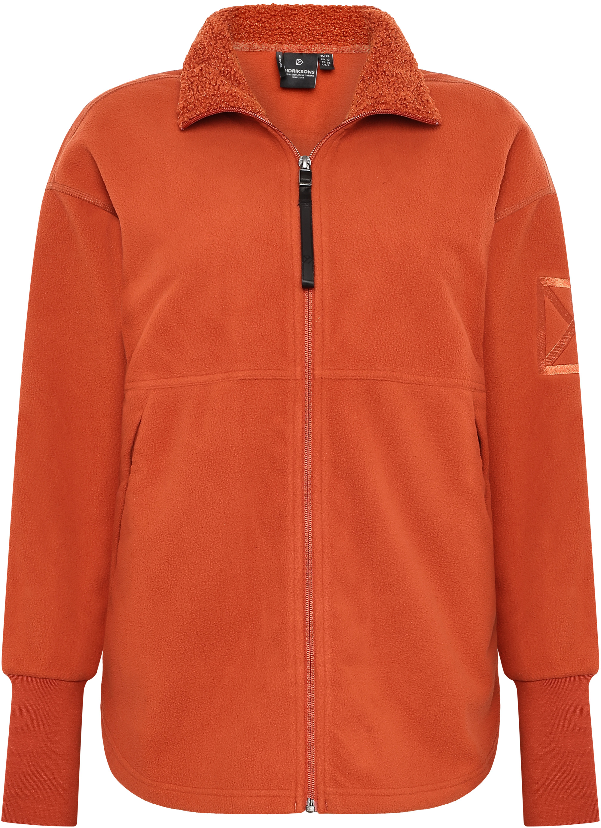 RONJA Didriksons Womens Ronja Full Zip Sweater