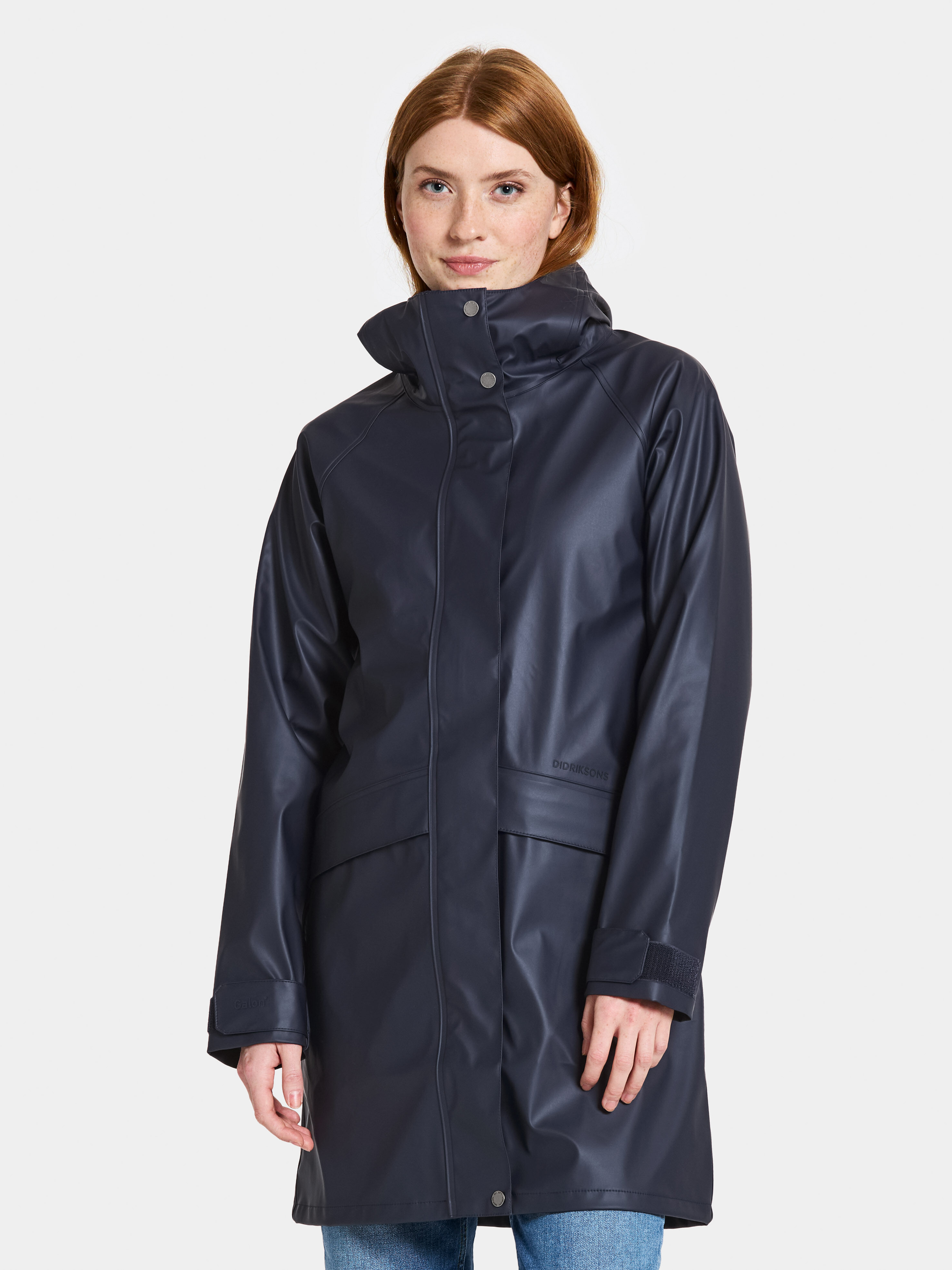 Elly Parka Galon - Dark Night Blue - Women's Waterproof Jacket - Blue - Size: 34 - Didriksons