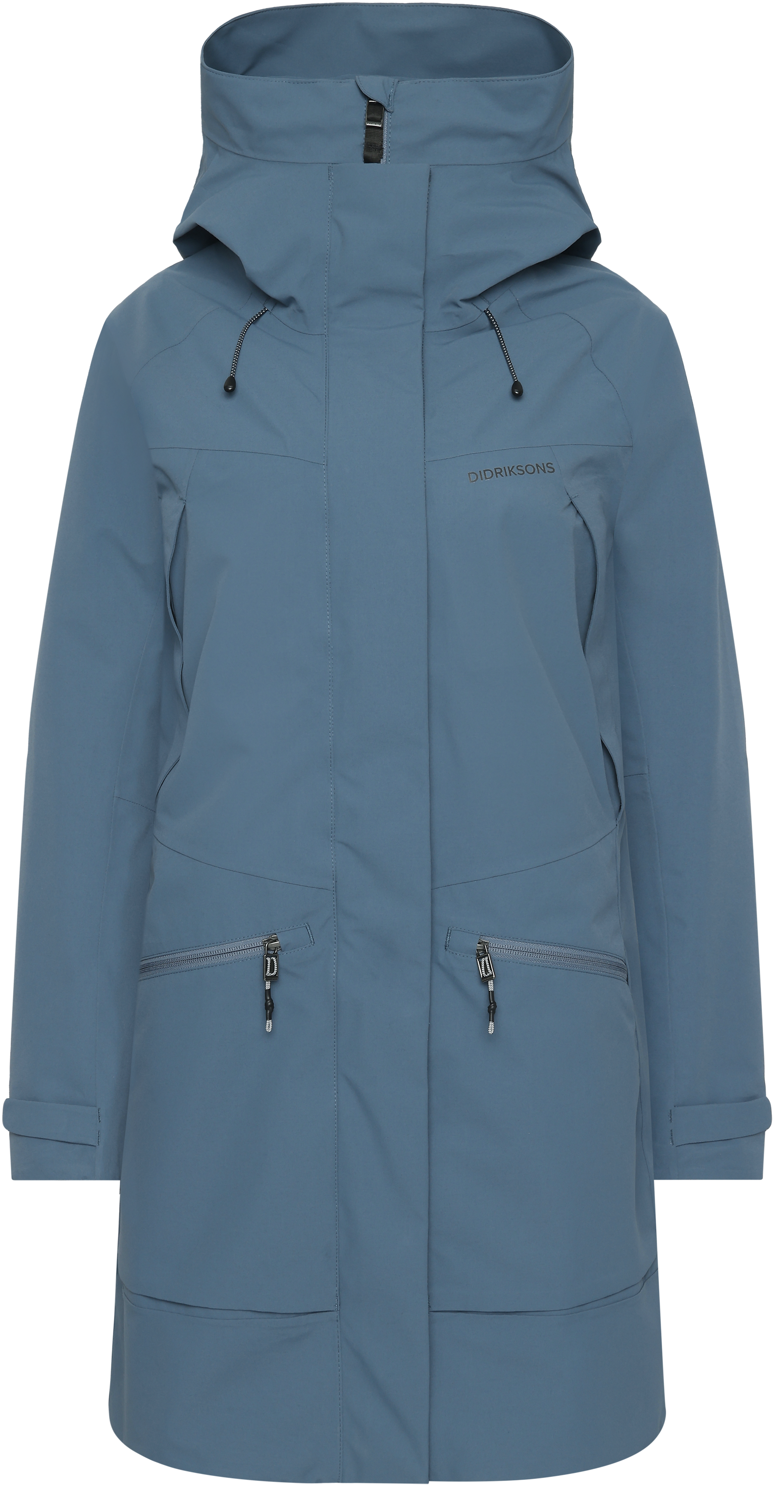 Ilma Parka - True blue - Naiset - Tuulen- ja vedenpitävä takki - Sininen - Koko: 36 - Didriksons