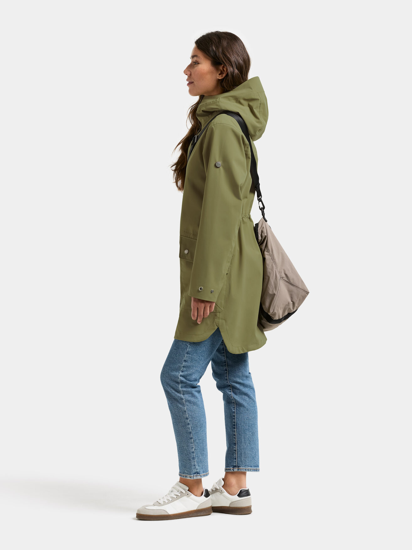 Parka Didriksons Femme – Taille 40 (L) – Violette, à Capuche, état Très Bon