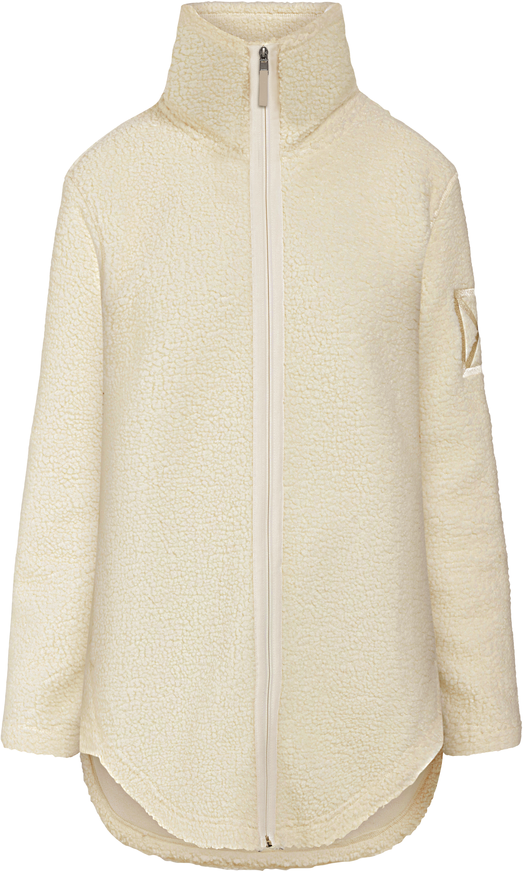 UMI Full-Zip - Dame - Fleecegensere - Hvit - Størrelse: 44 - Didriksons