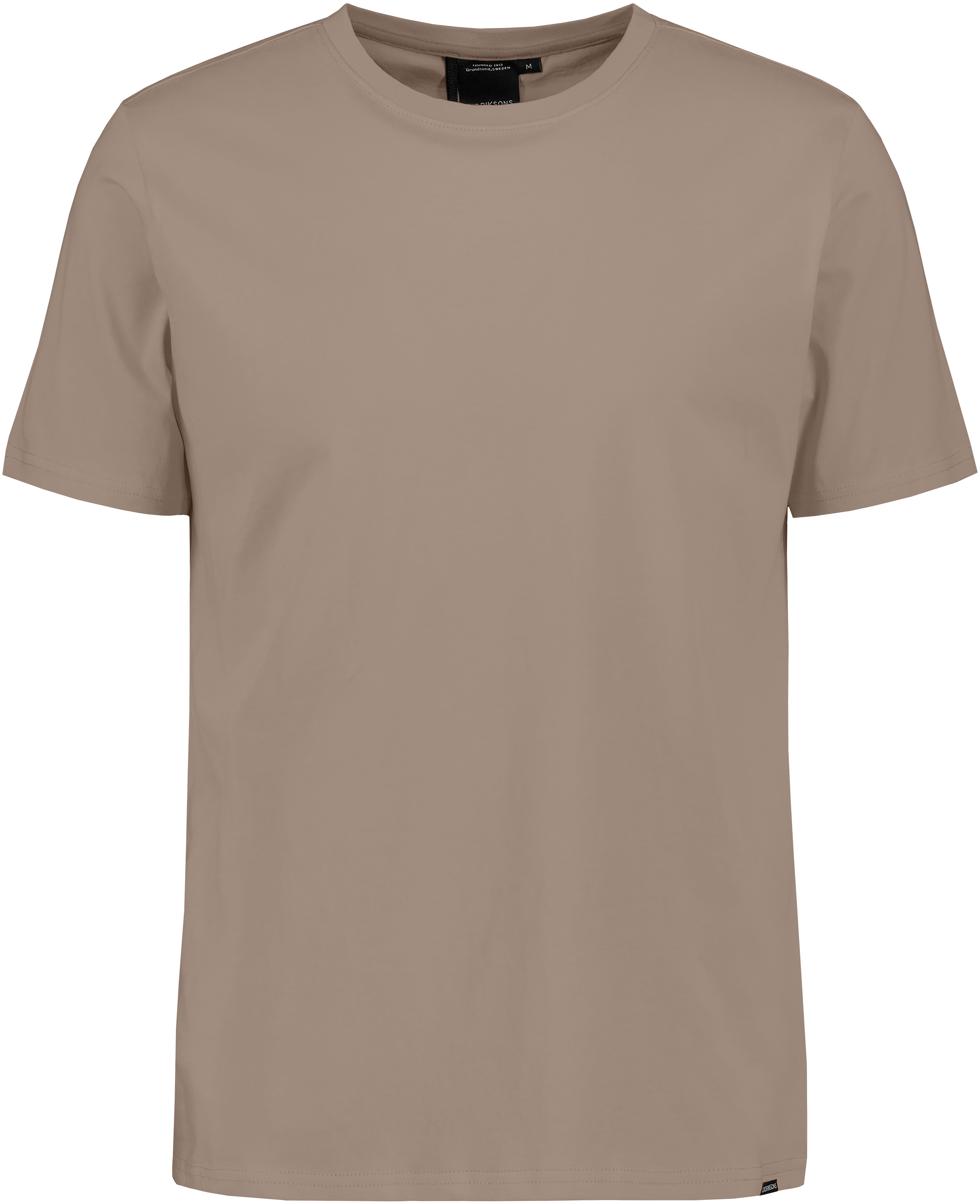 Harald T-shirt - Ash Brown - Herr - T-shirt - Brun - Storlek: S - Didriksons