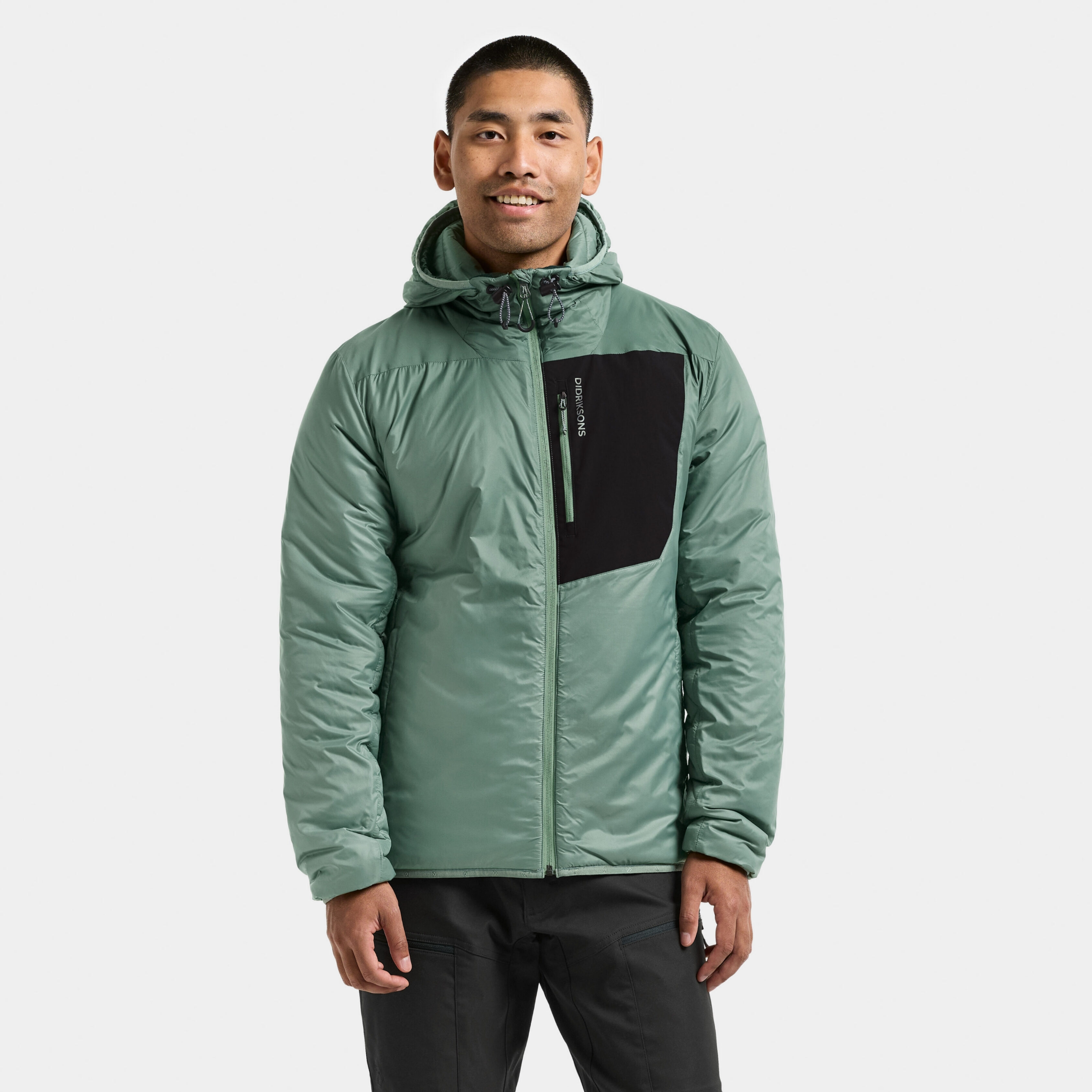 Sander Jacket - Dark Moss - Men's Midlayer - Green - Size: XXXL - Didriksons